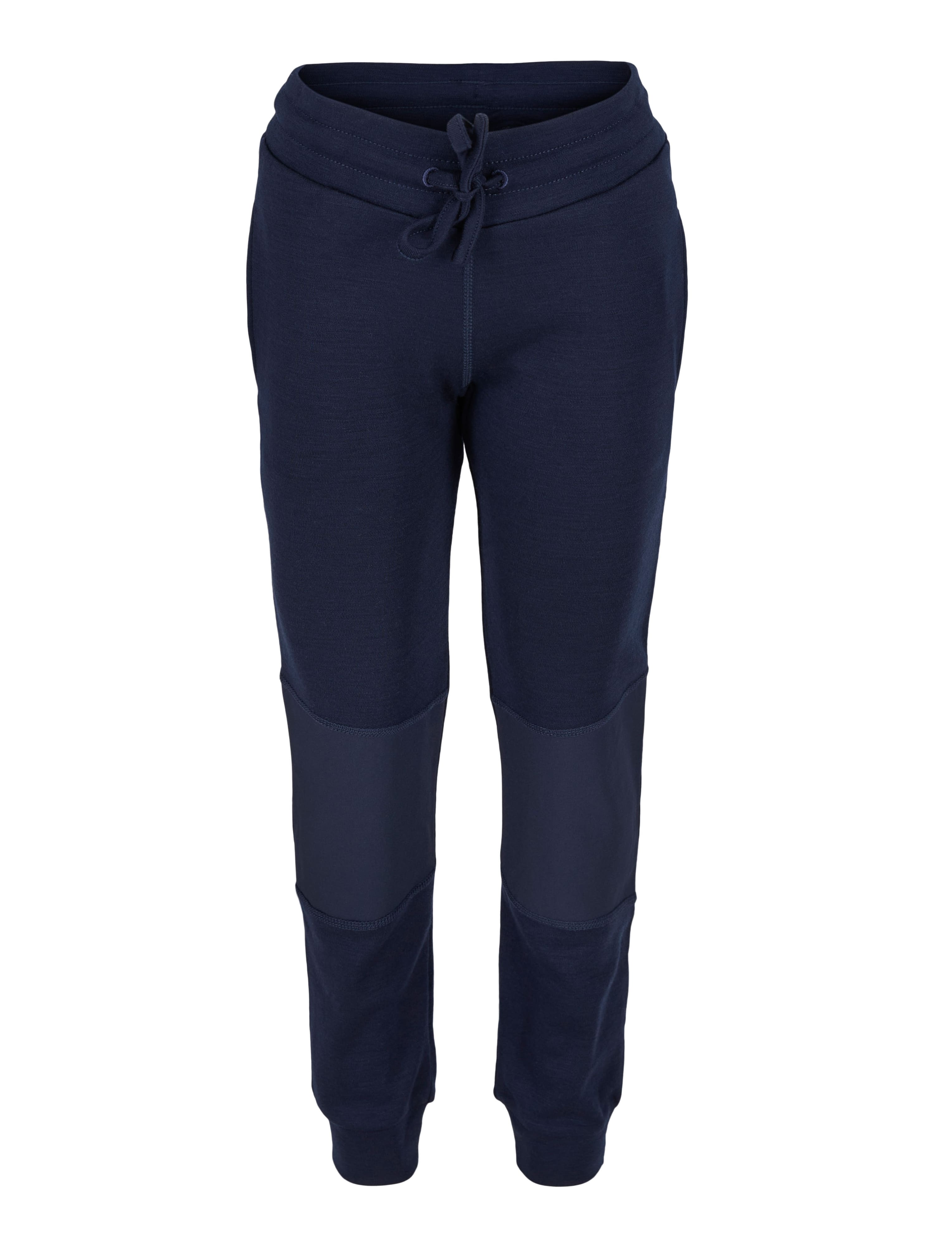 Hallingskarvet Wool Trousers With Knee Patches Blue