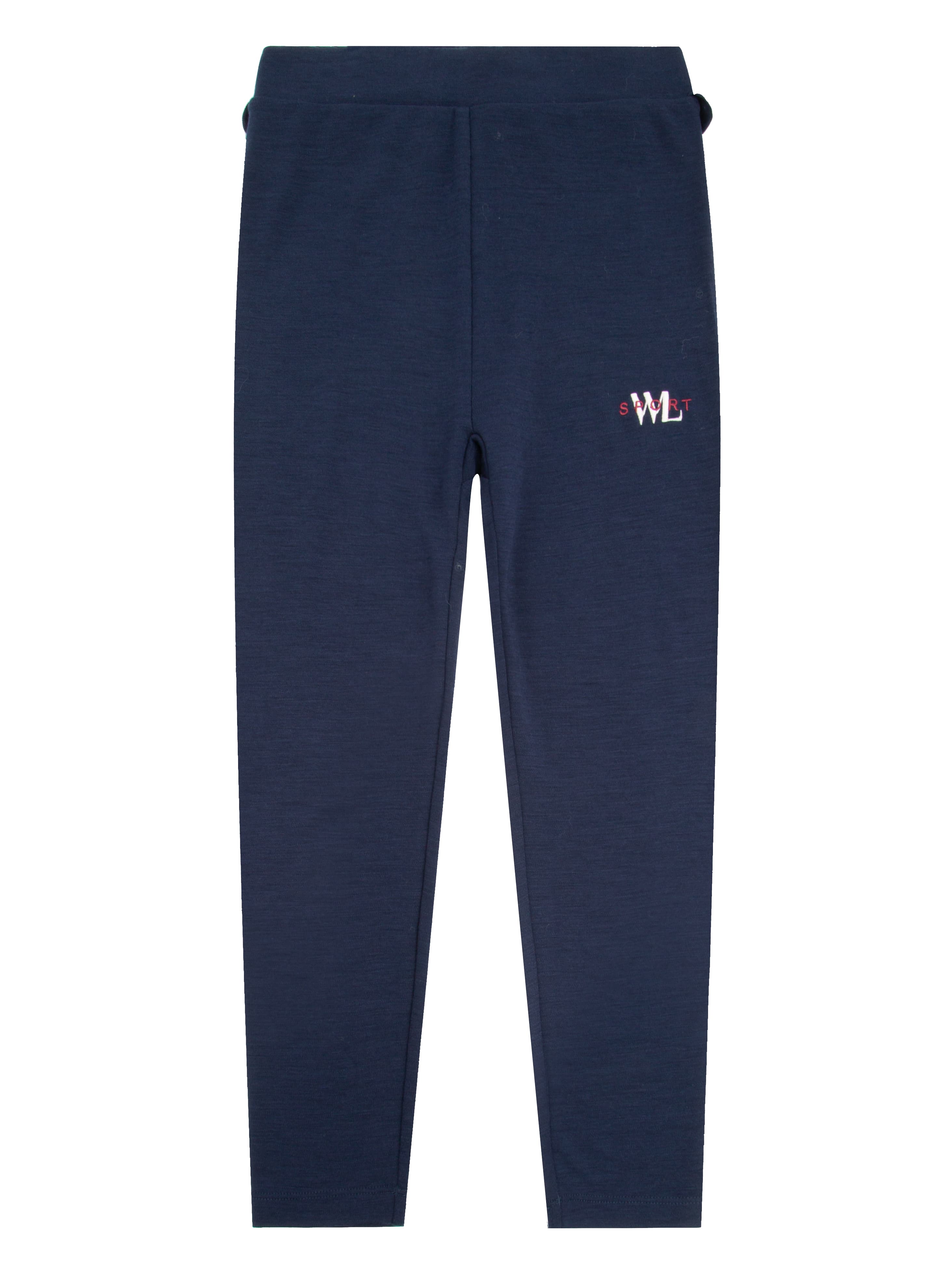 Ljosland Merino Leggings Blue Ink