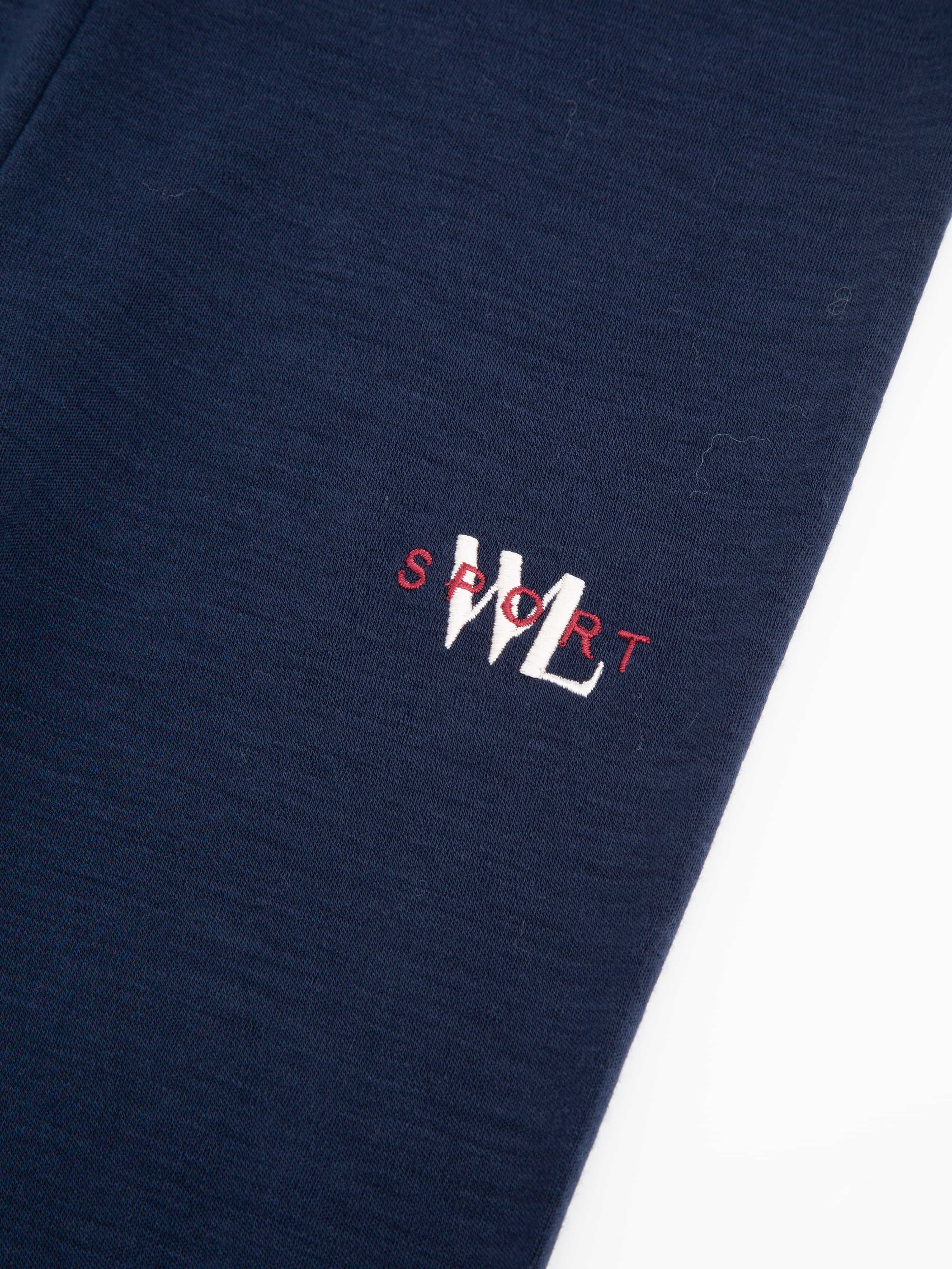 Ljosland Merino Leggings Blue Ink