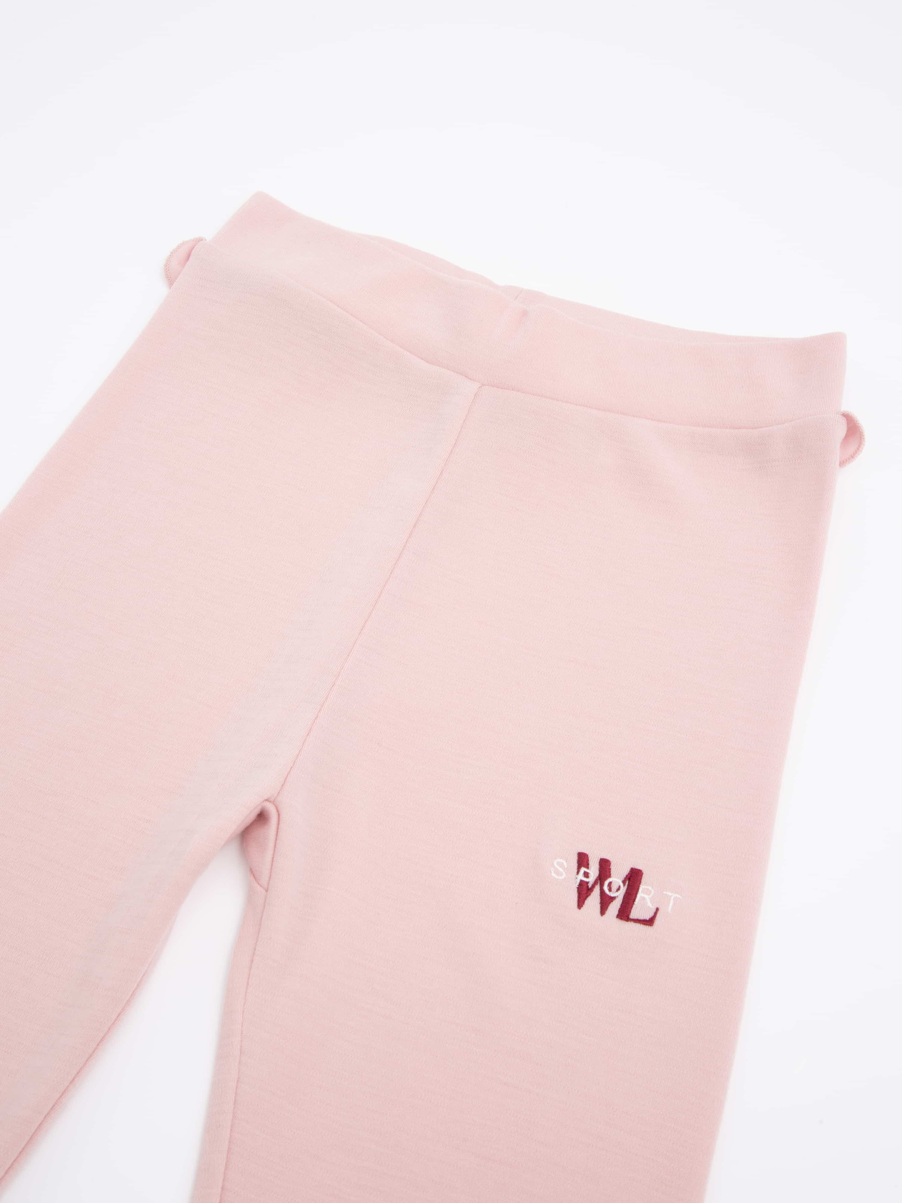 Ljosland Merino Leggings Rose Smoke