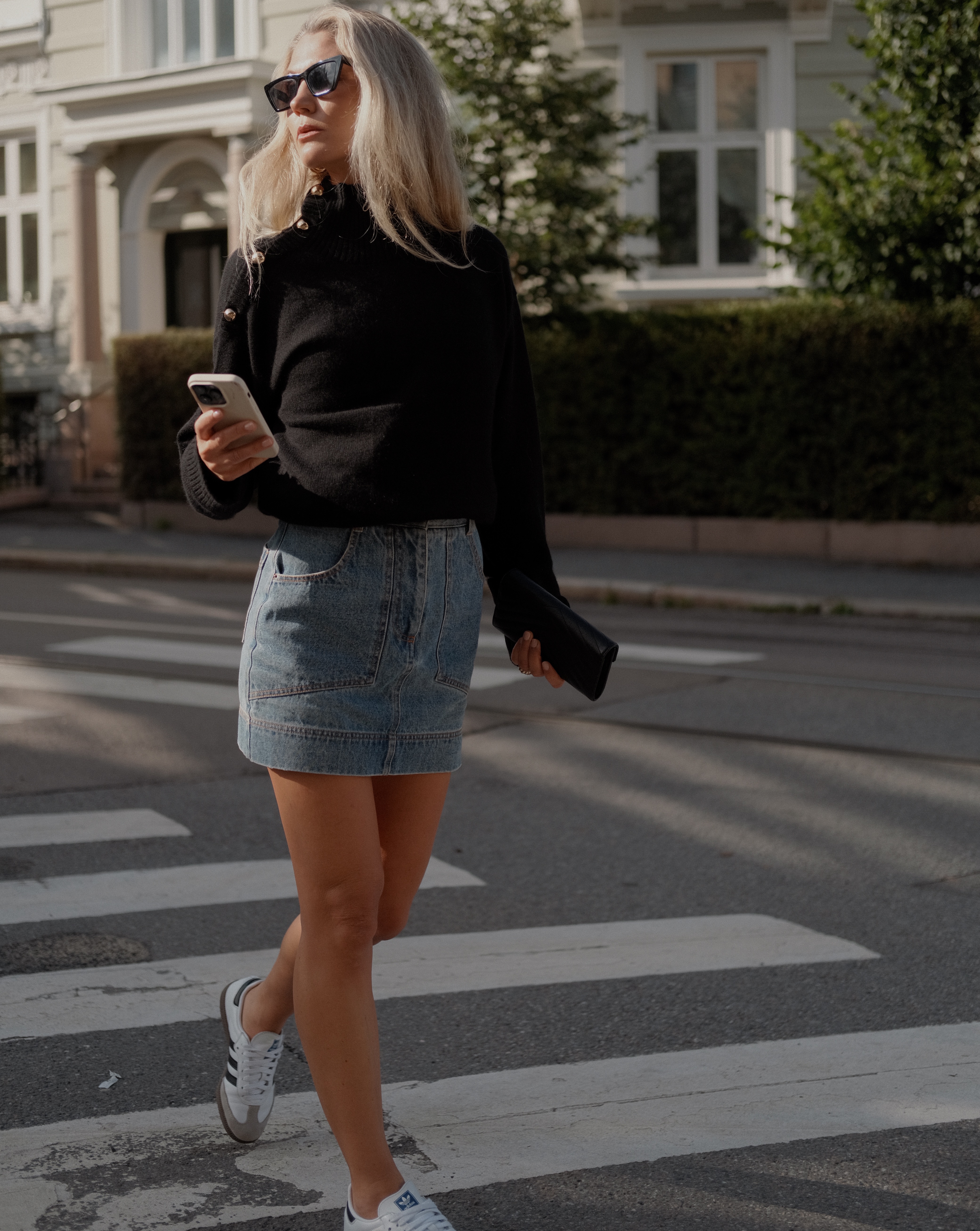 Blåhøi Knitted Sweater Black