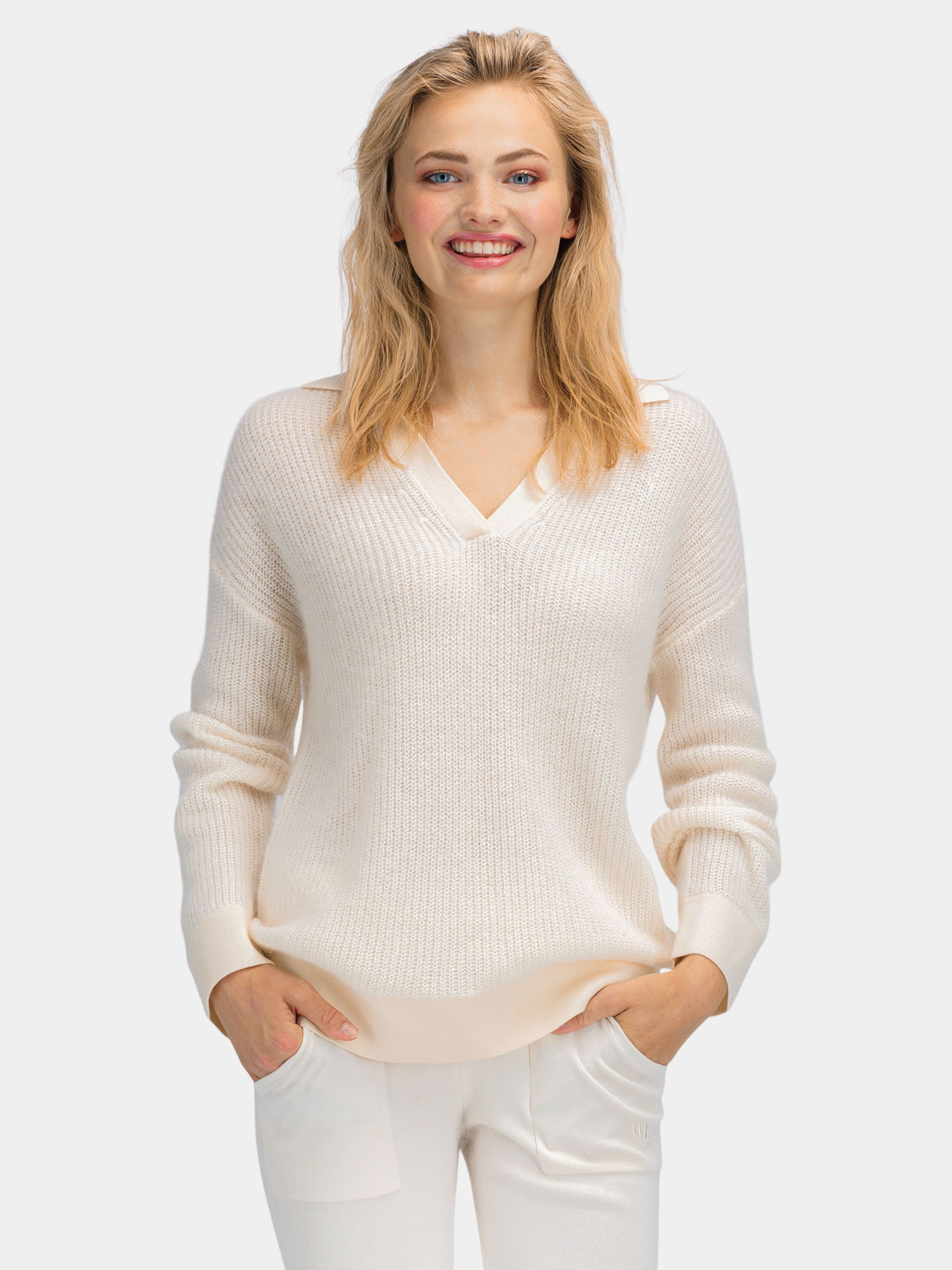 Krosshø Knitted Sweater Snow White