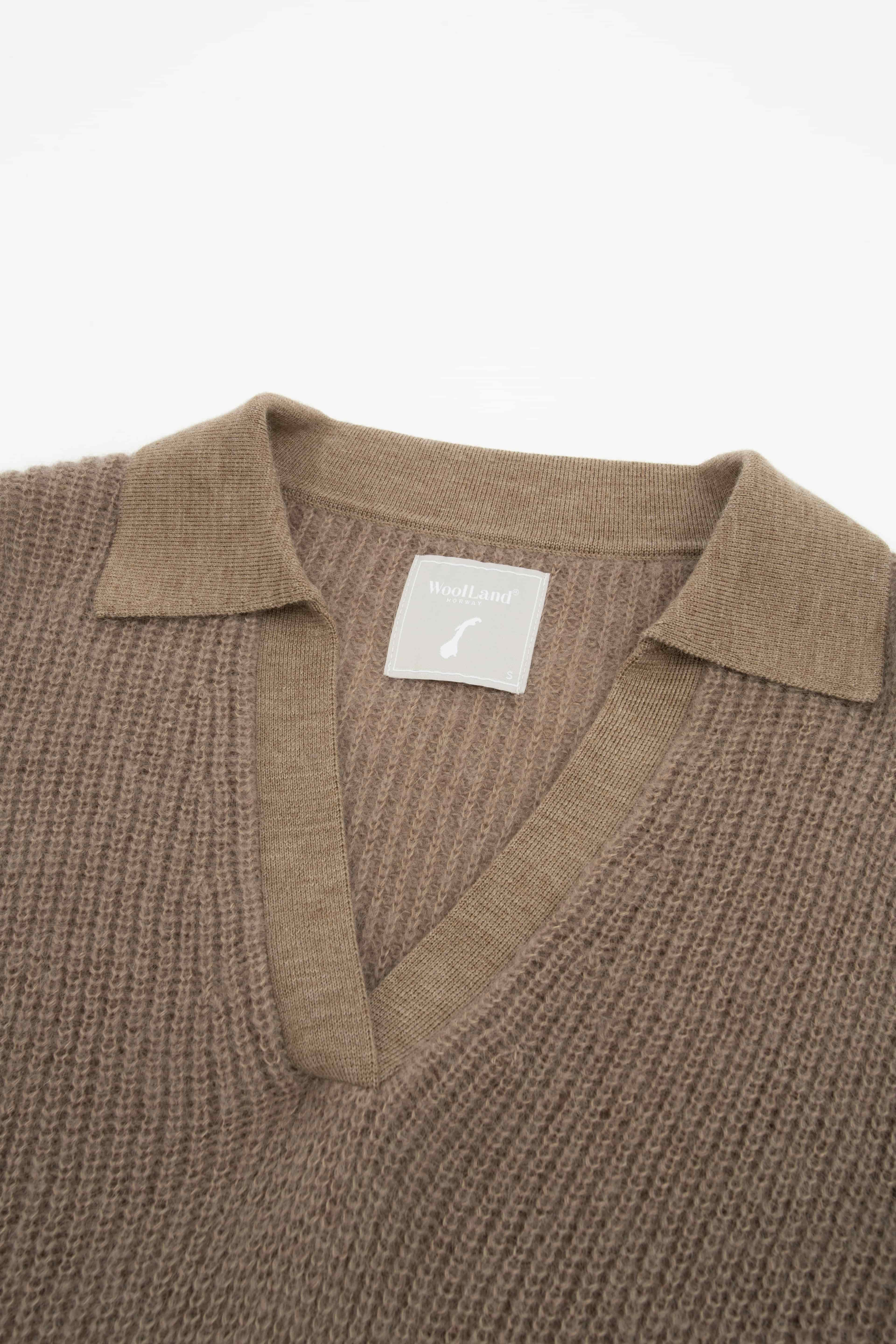 Krosshø Knitted Sweater Nougat