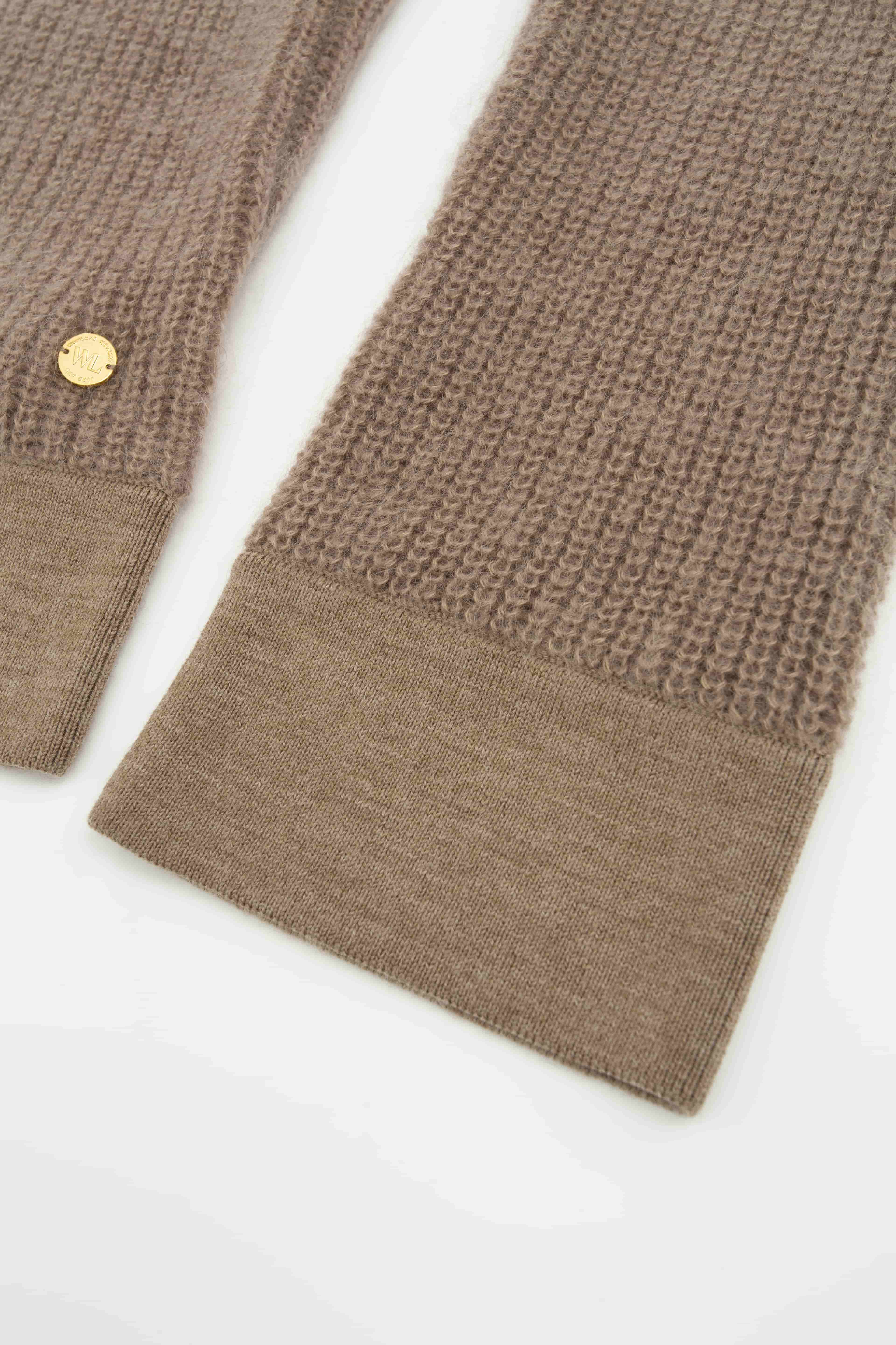 Krosshø Knitted Sweater Nougat