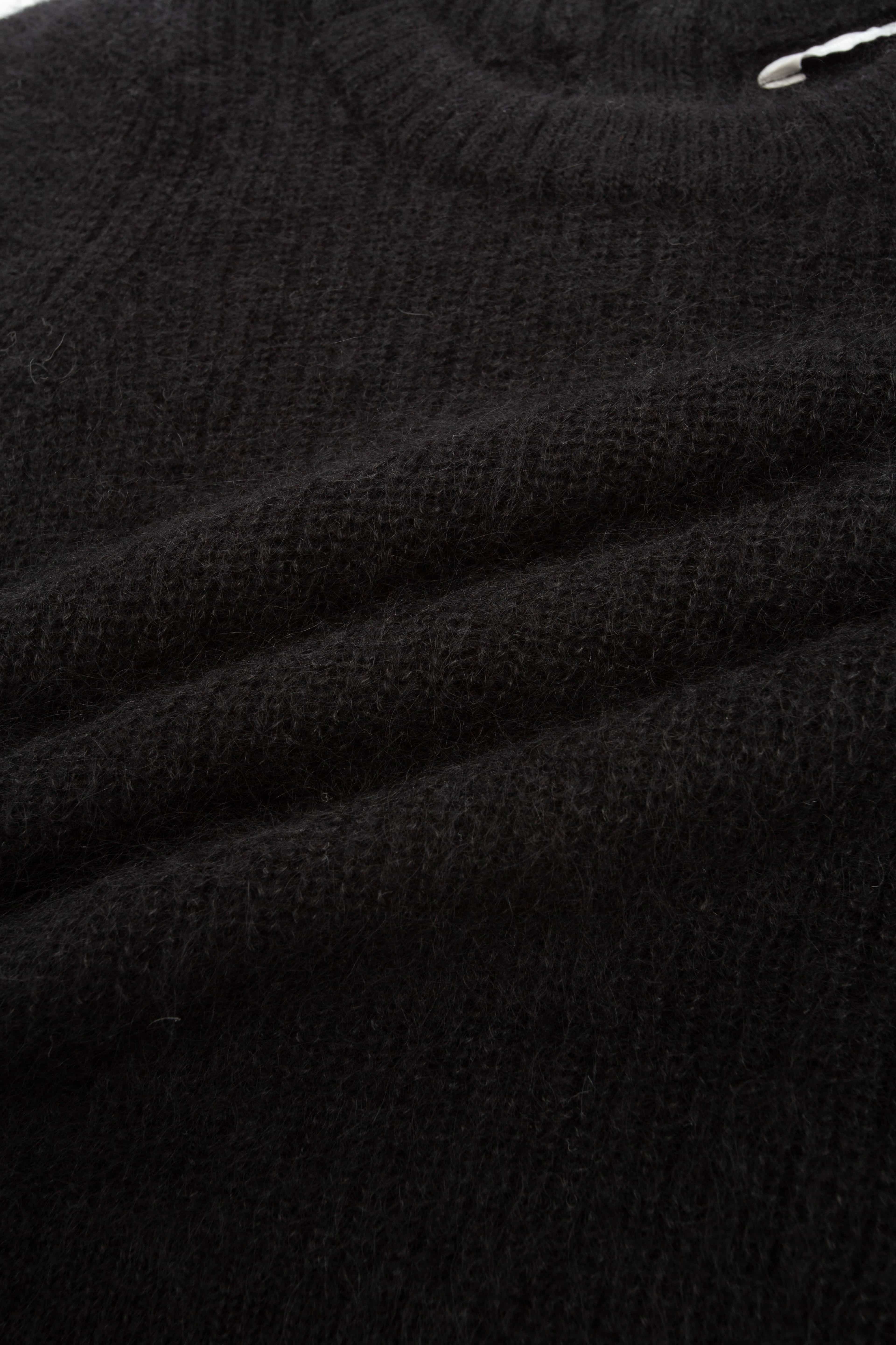 Lista Knitted Sweater Black