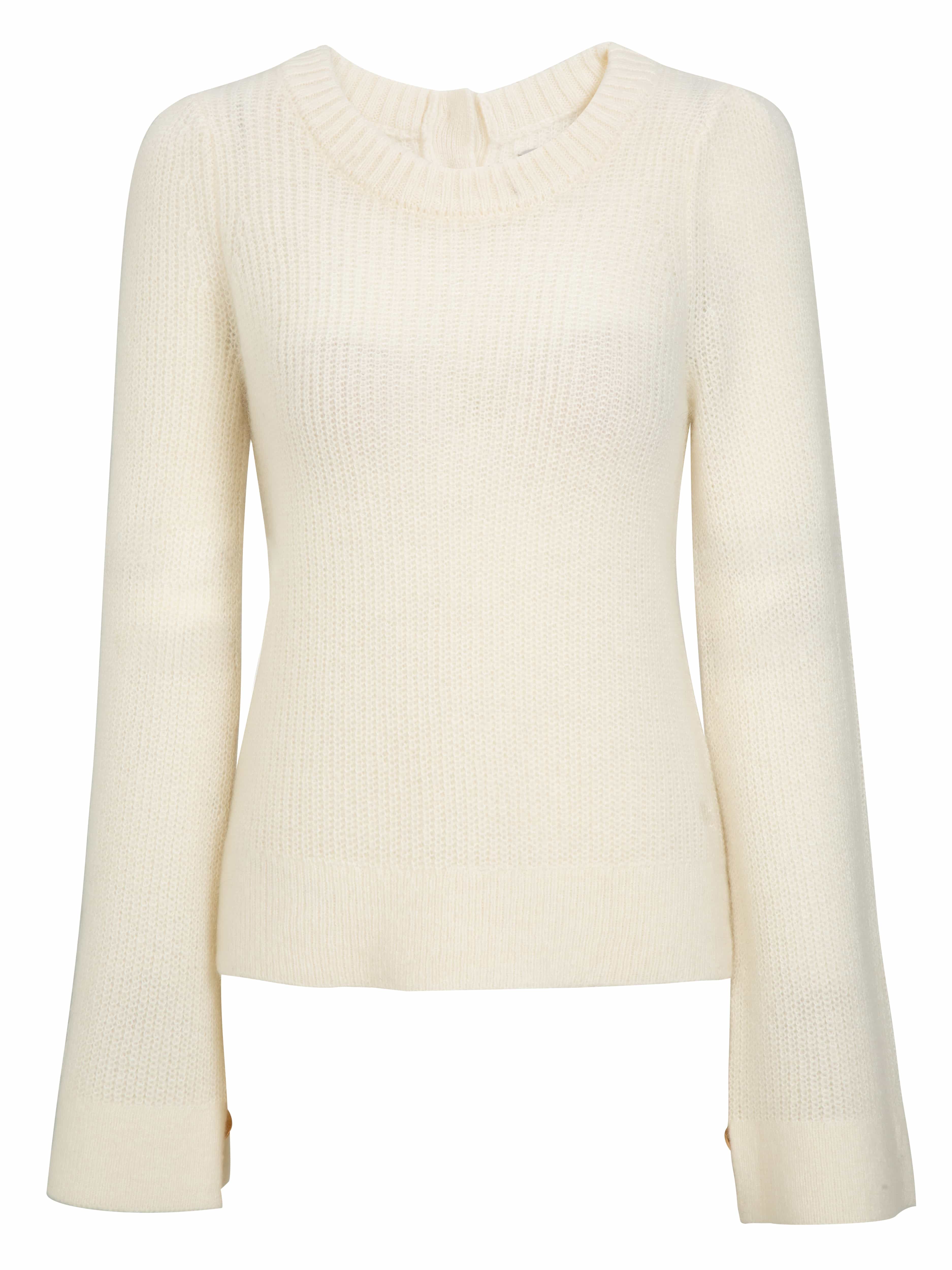 Lista Knitted Sweater Light Beige