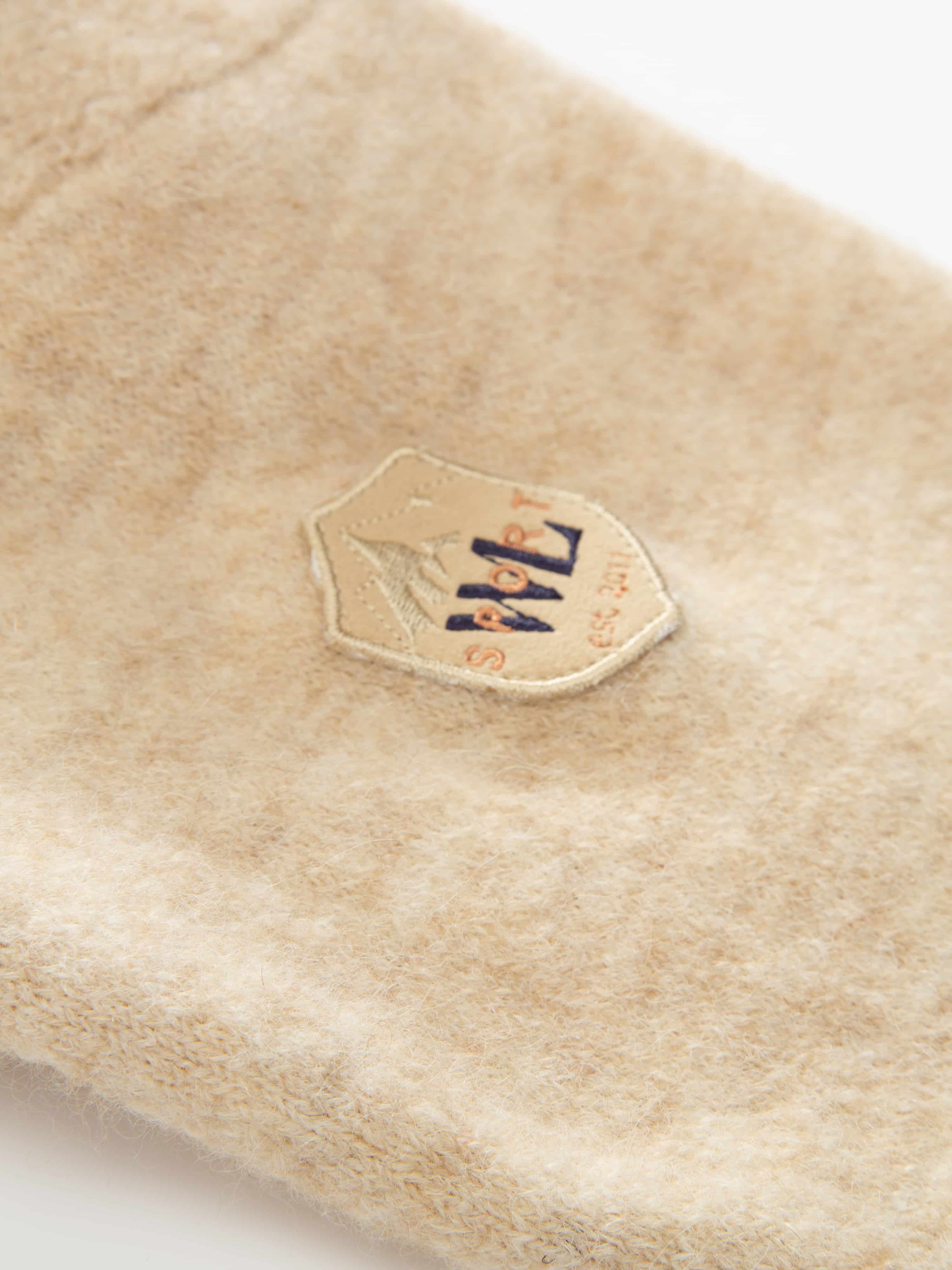 Loen Alpaca Wool Knit Sweater Sand Dunes