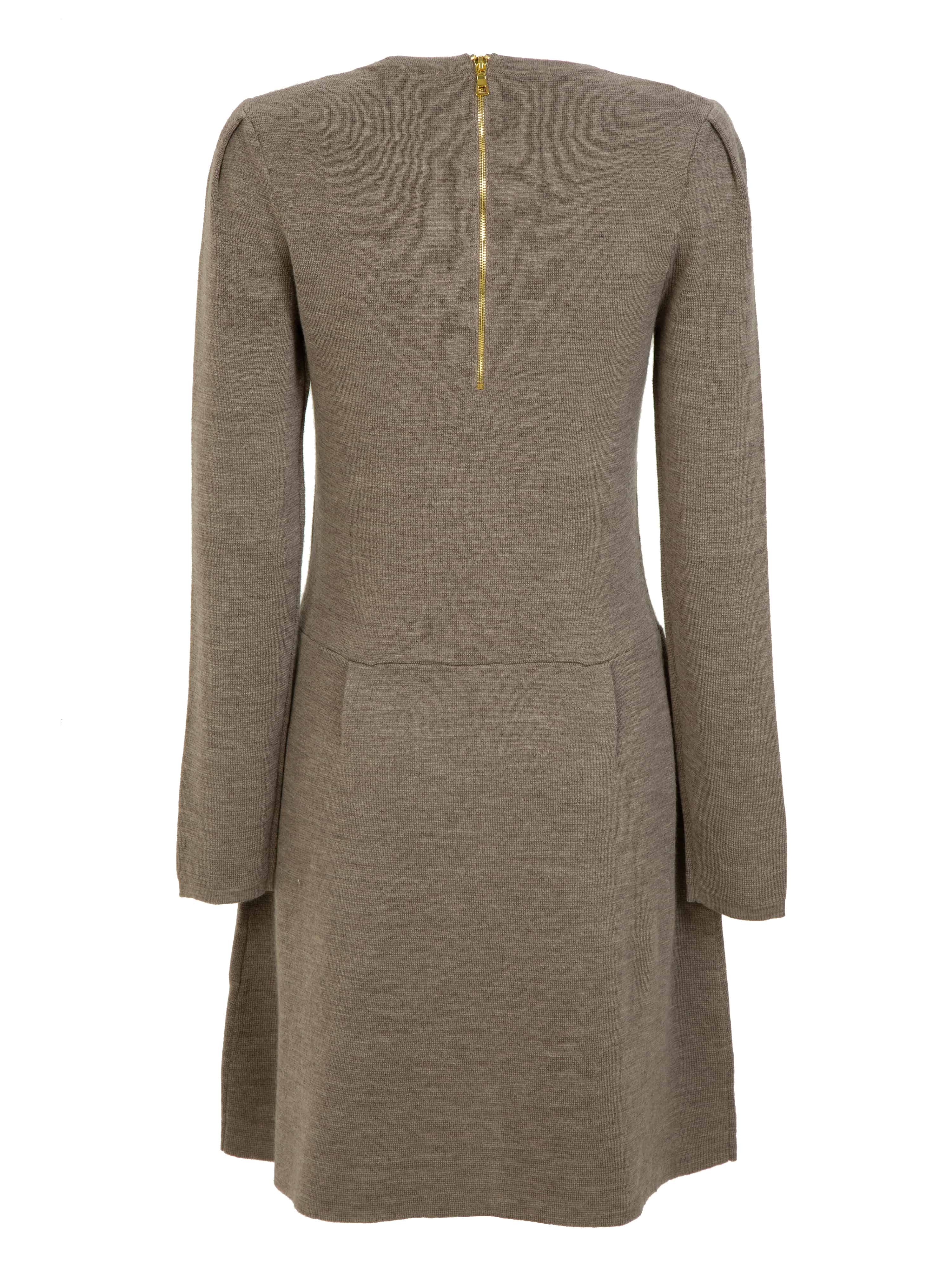 Moltinden Wool Dress Brown