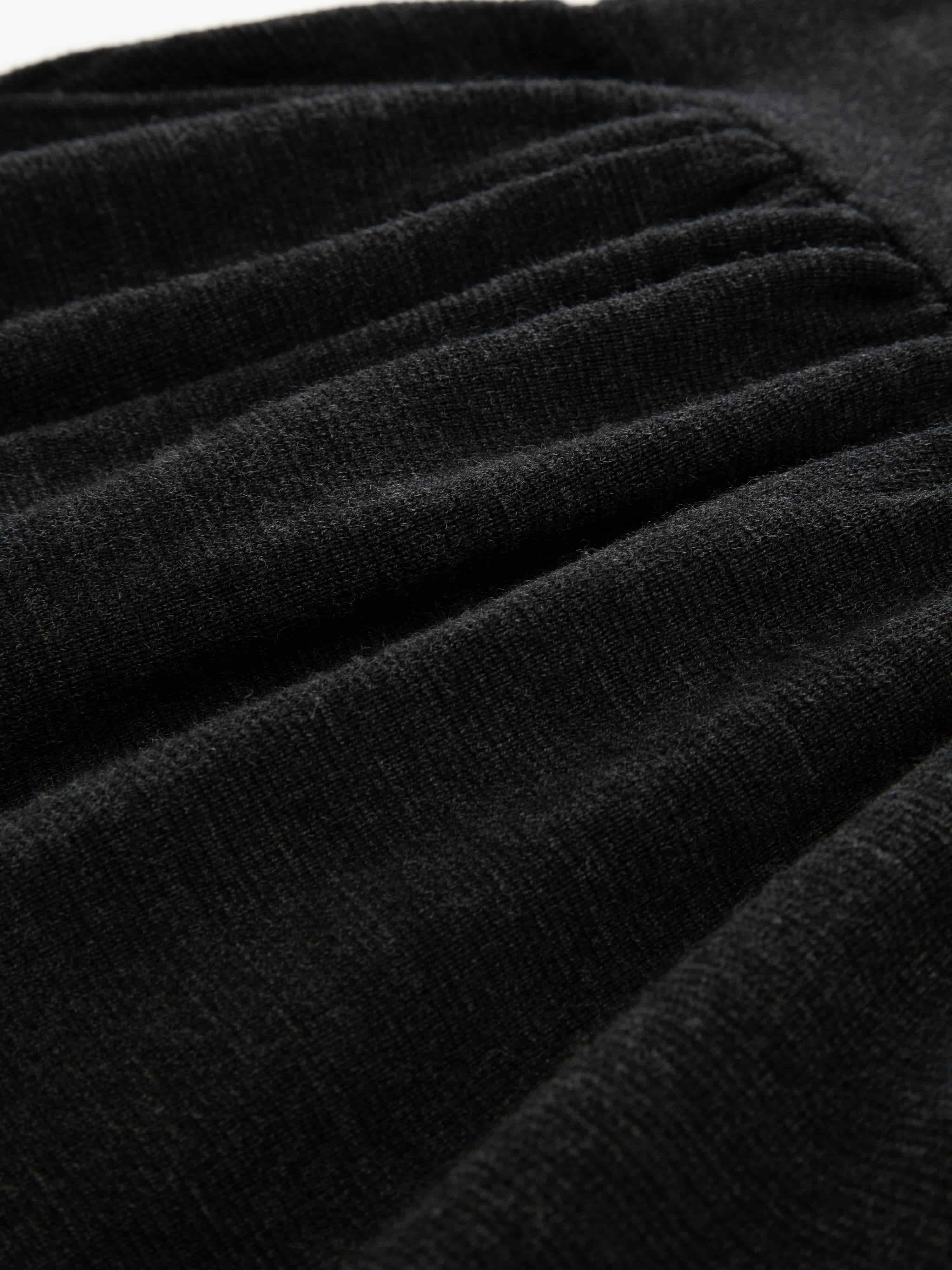 Moltinden Wool Skirt Dark Grey