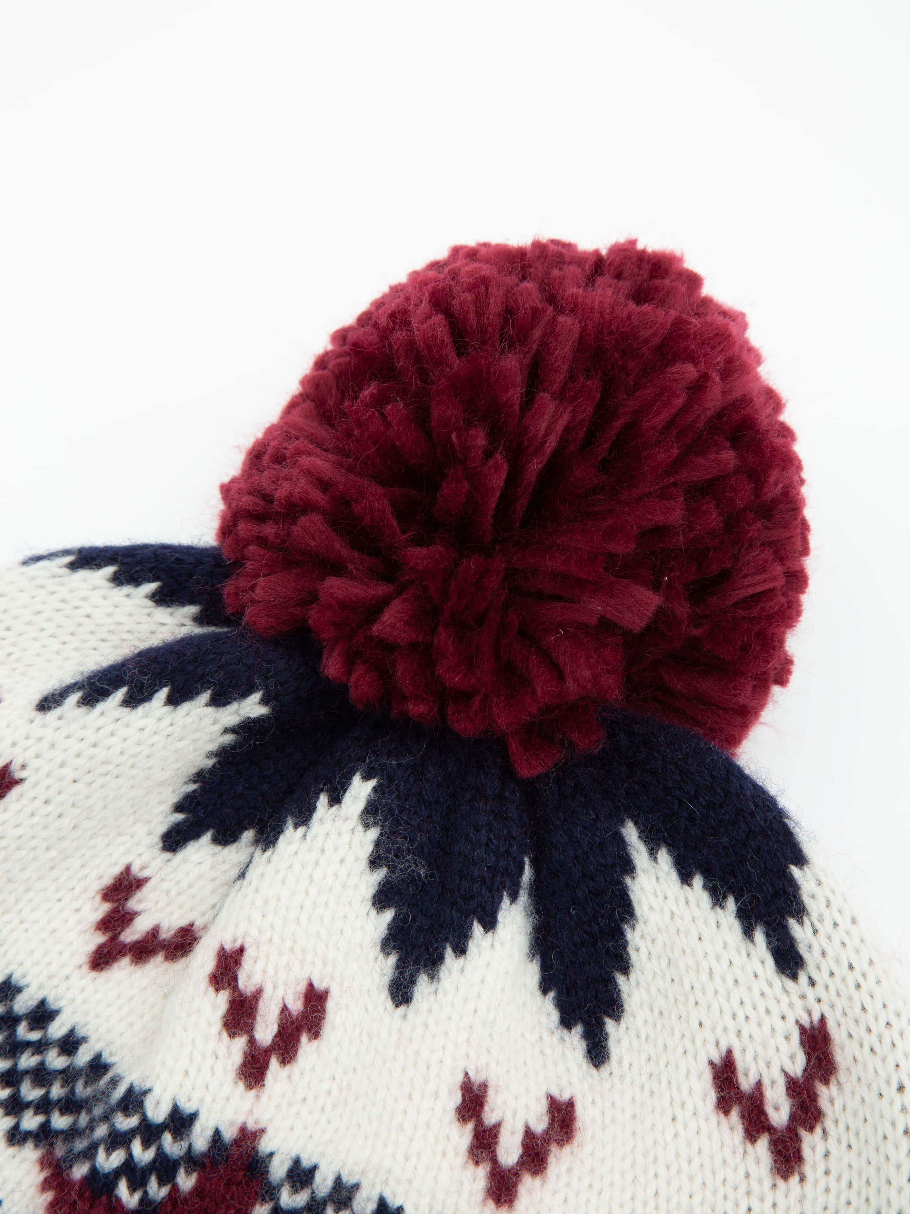 Veslepiggen Knitted Hat Cream