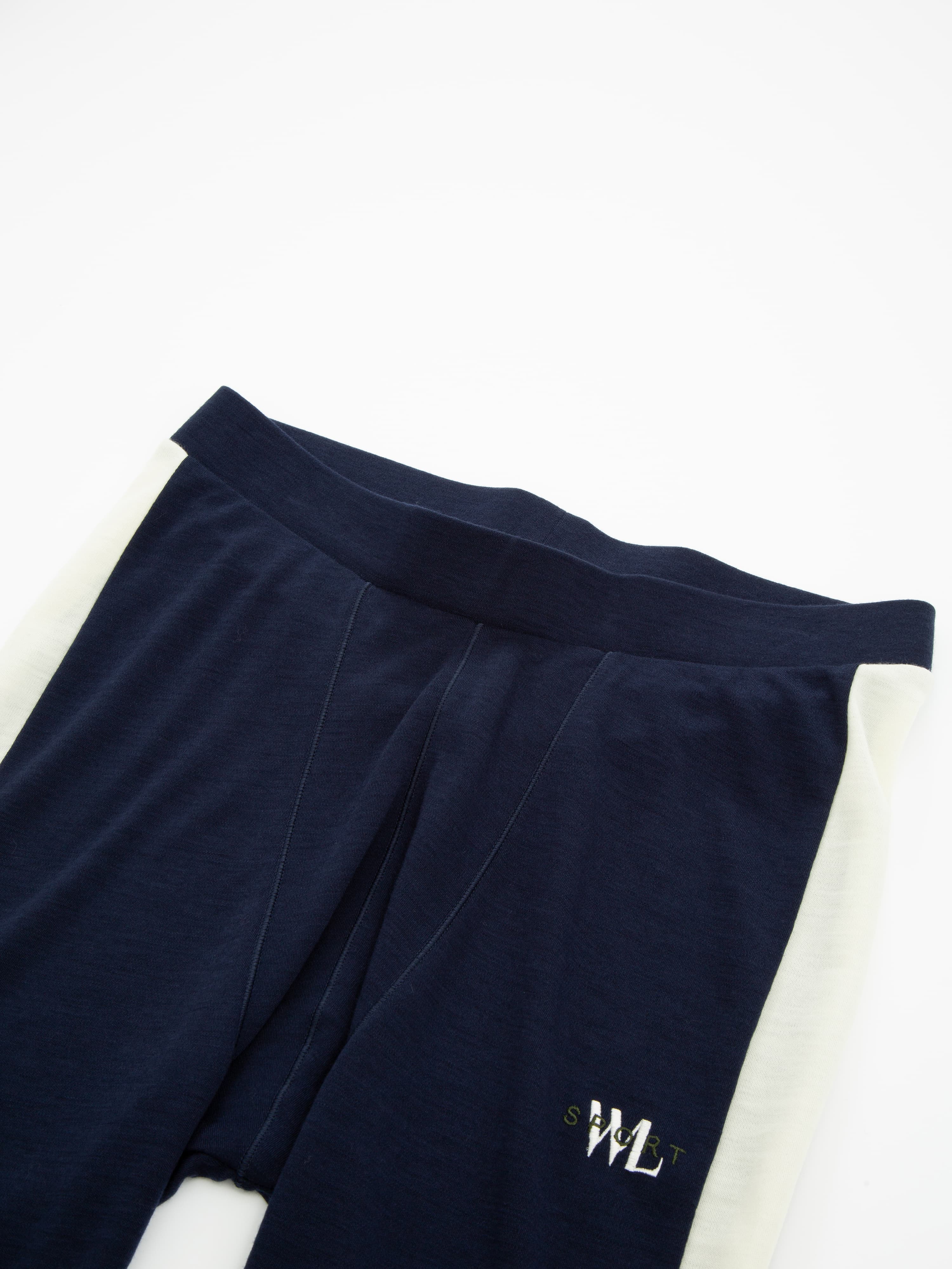 Furedalen Base Layer 3/4 Leggings Blue ink