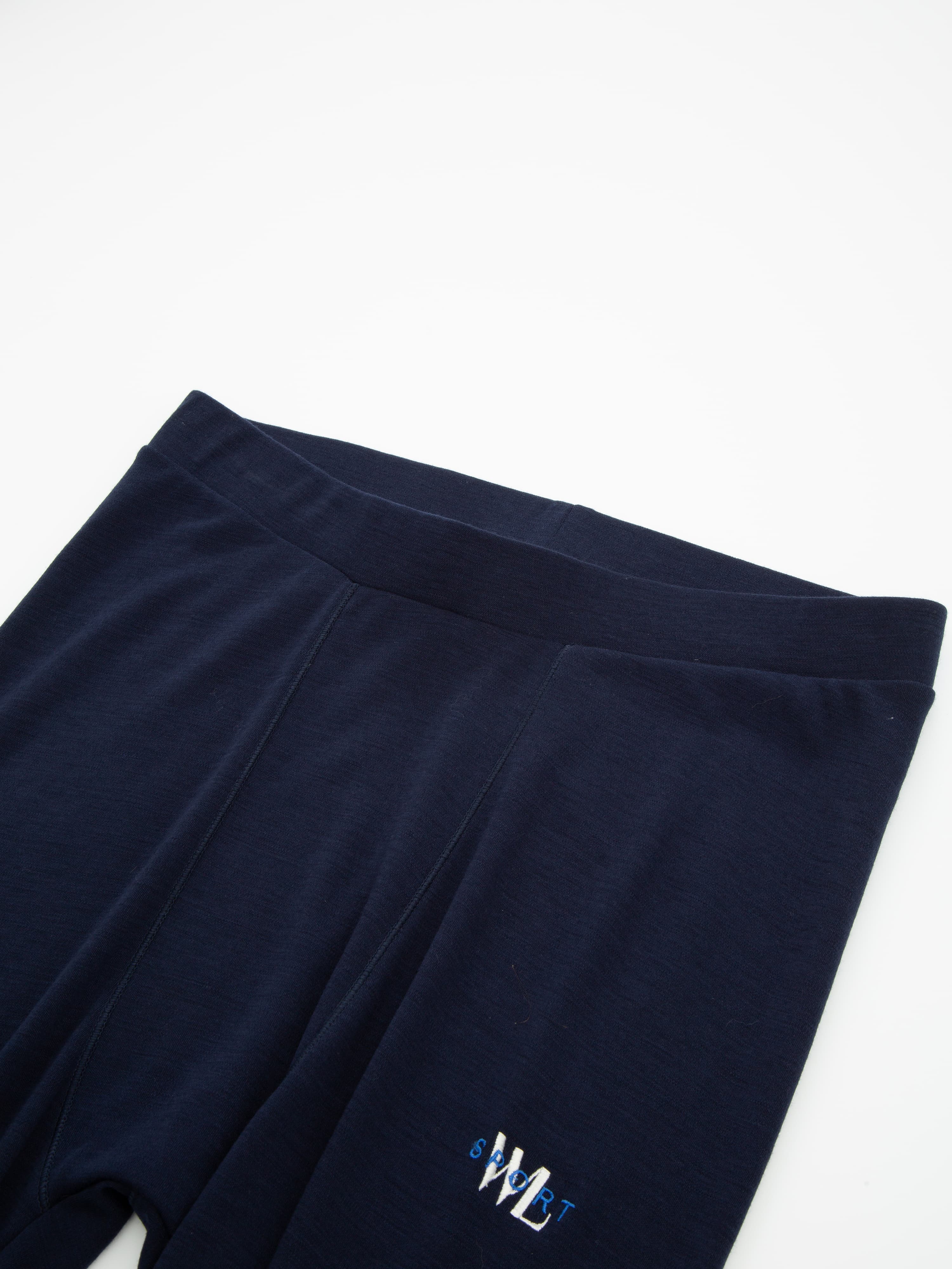 Høgevarde Base Layer Leggings Blue Ink