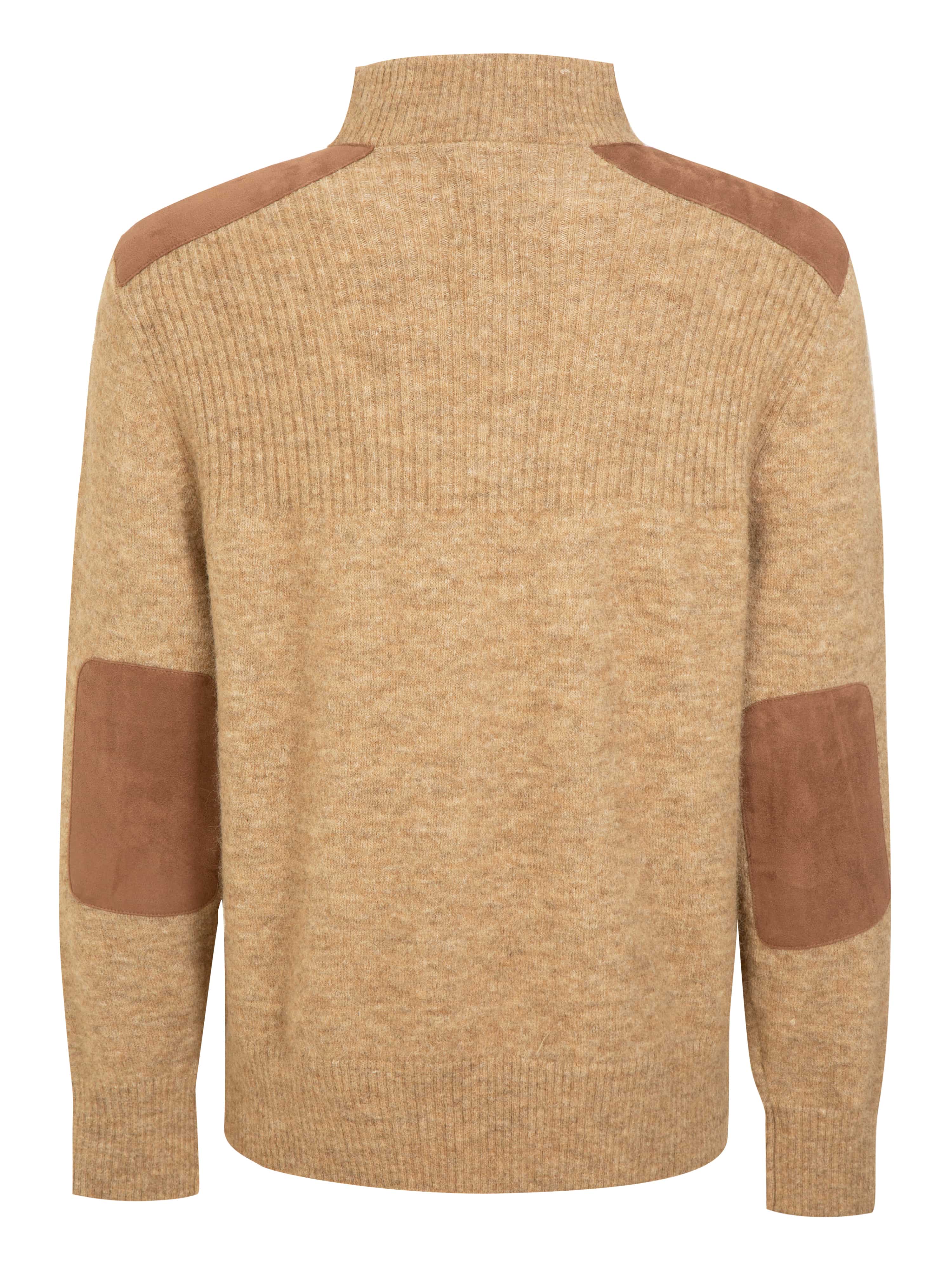 Loen Alpaca Knit Sweater Walnut
