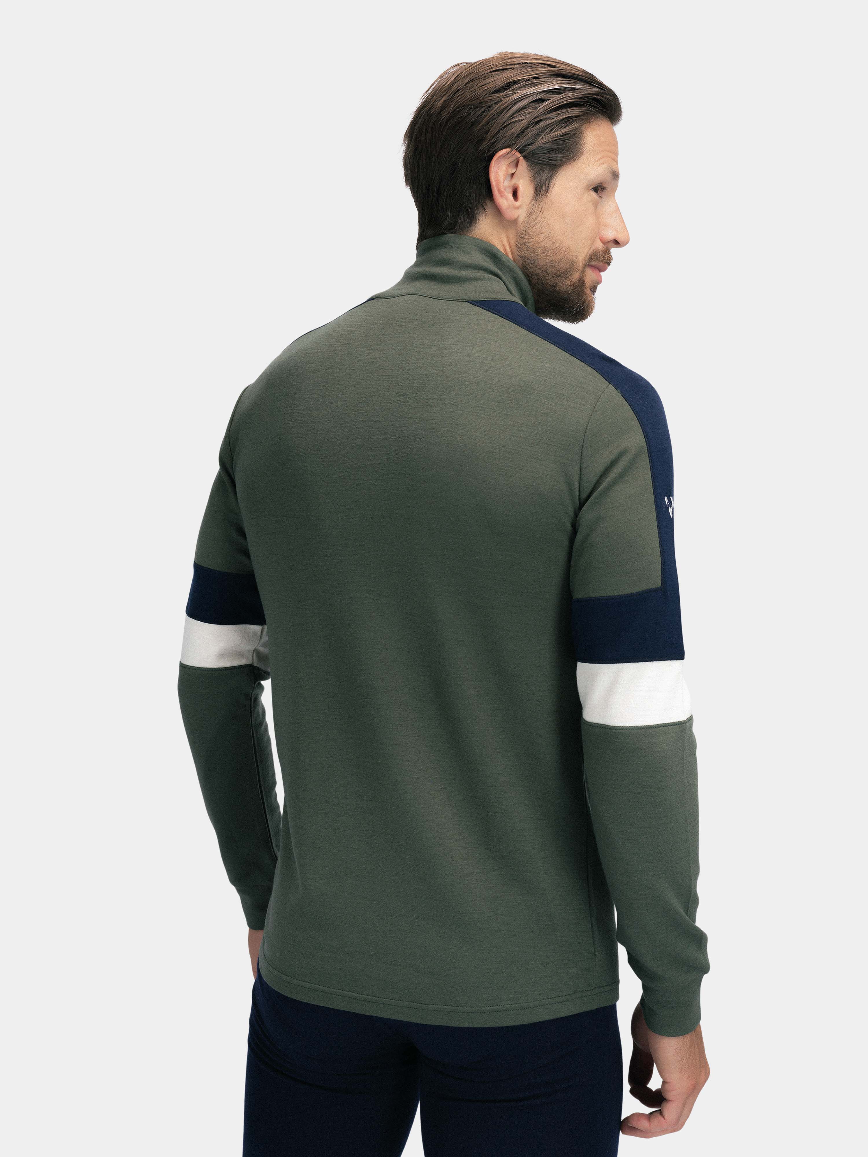 Rauland Merino Base Layer Top Green