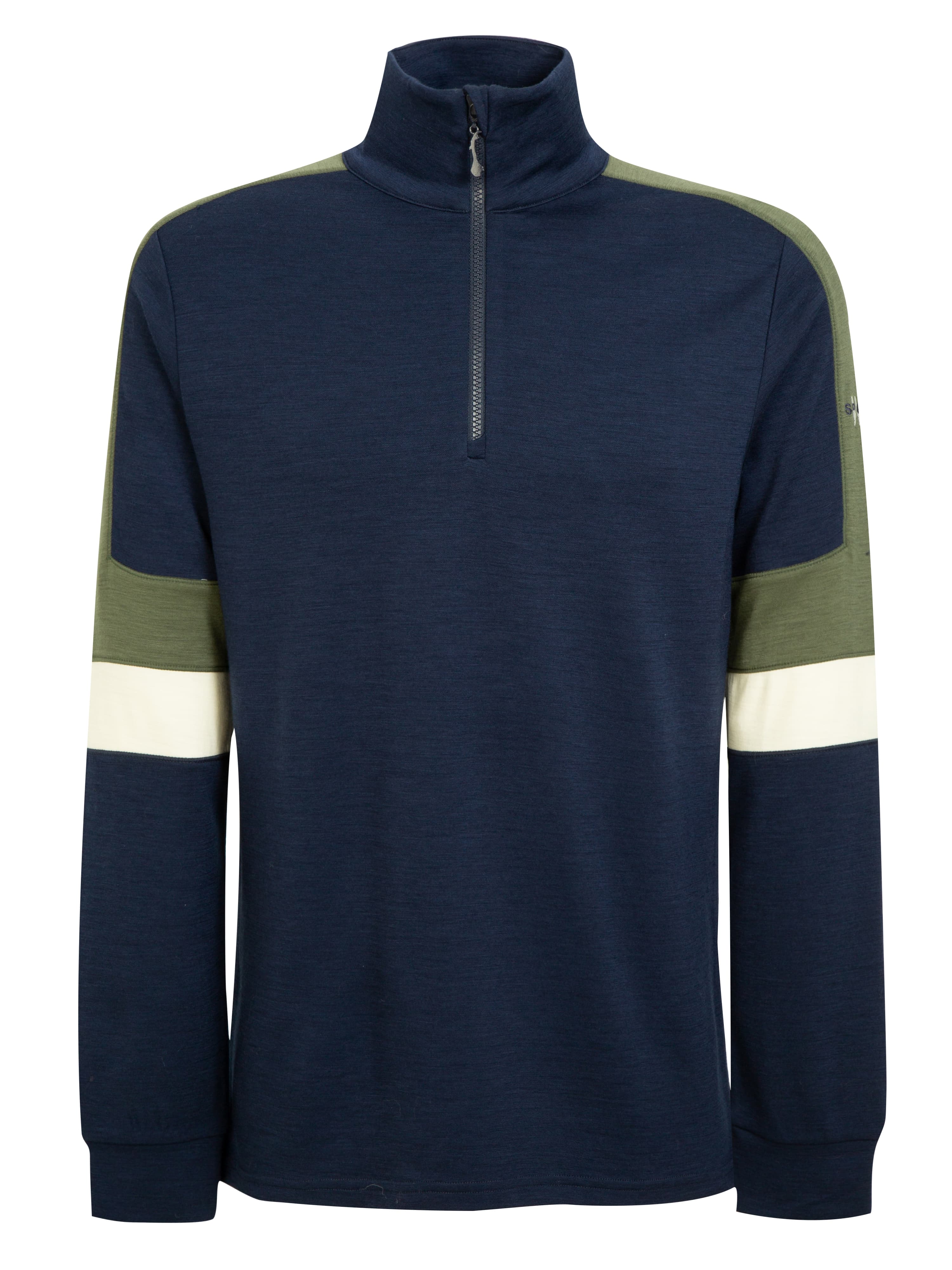 Rauland Merino Base Layer Top Blue Ink