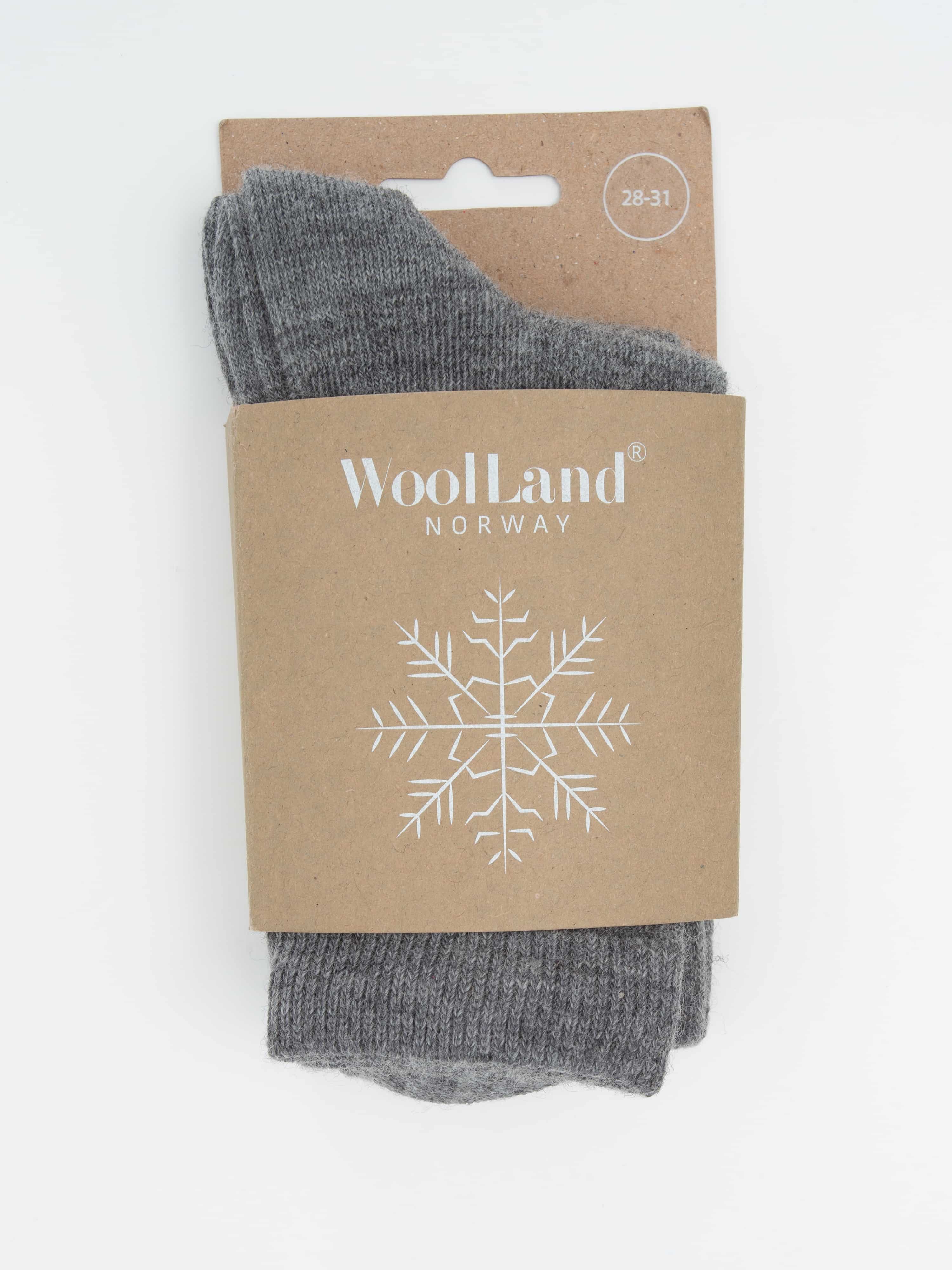 Lofthus Wool Socks 2pk Grey