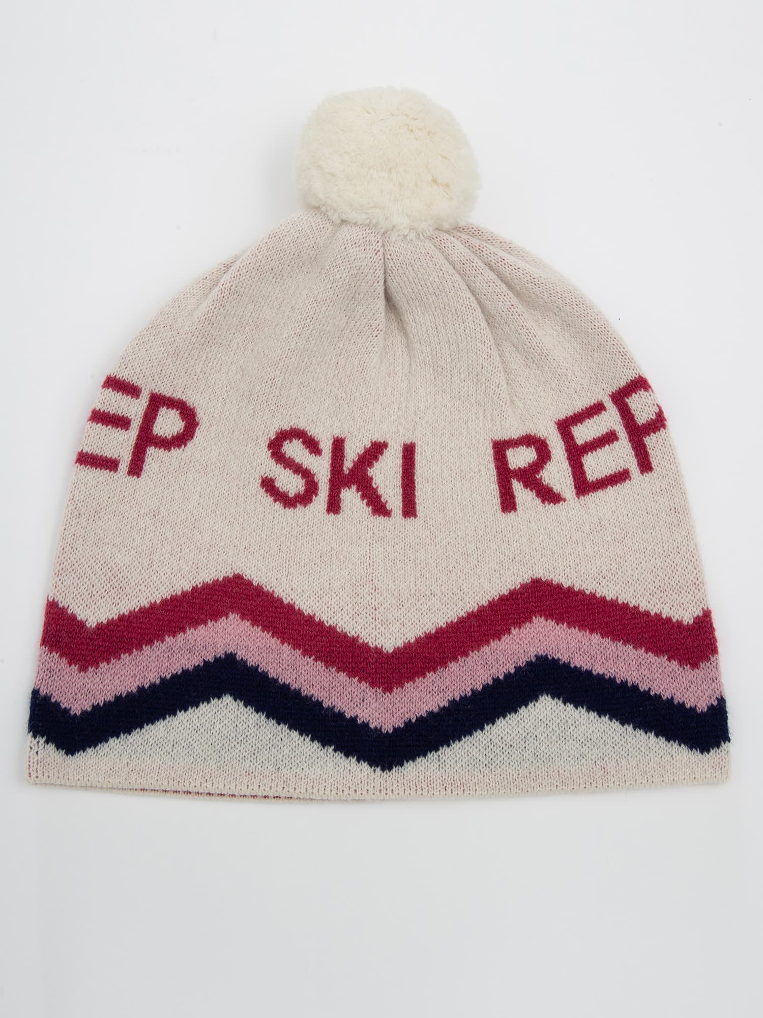 Oppdal Strikket Ull-Lue  Snow White