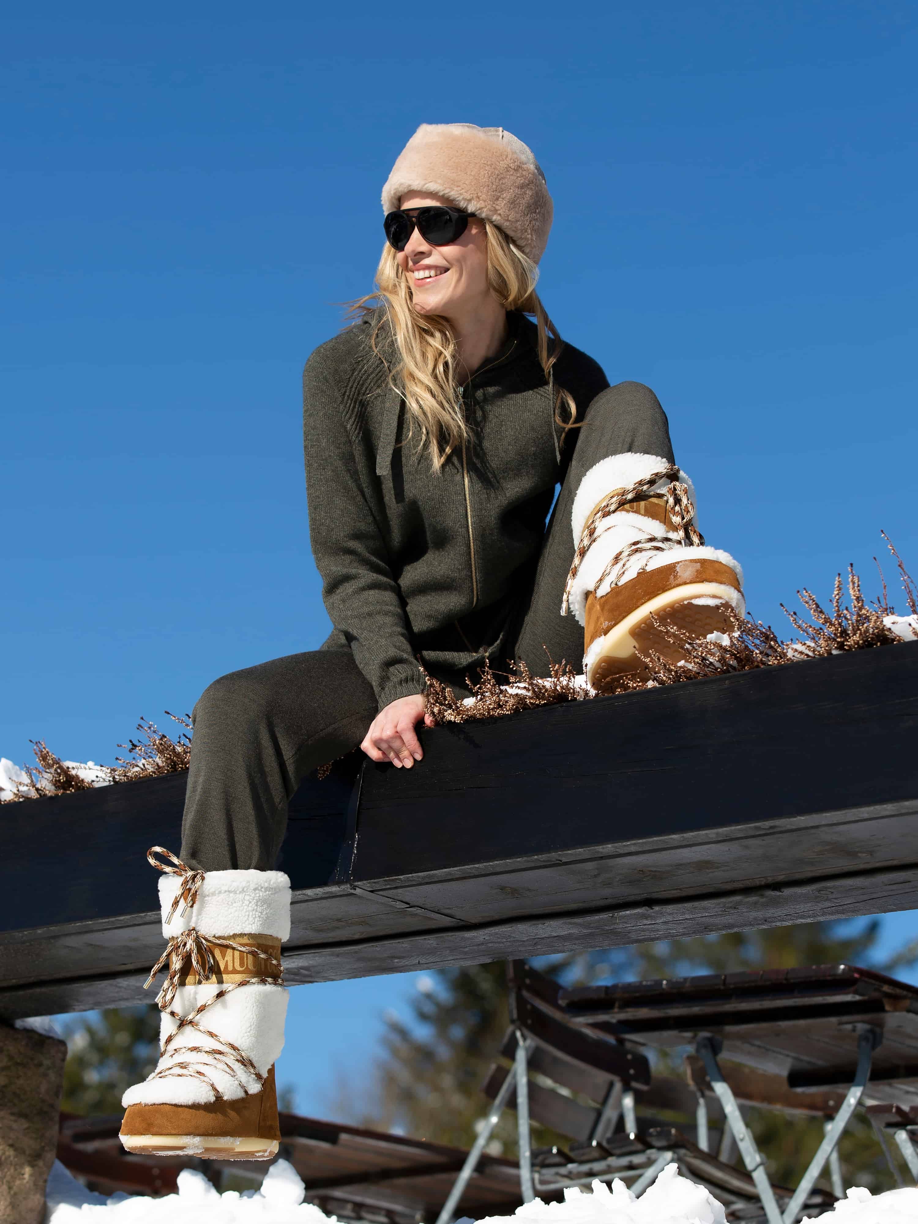 Solveggen Lambswool Hat Champagne