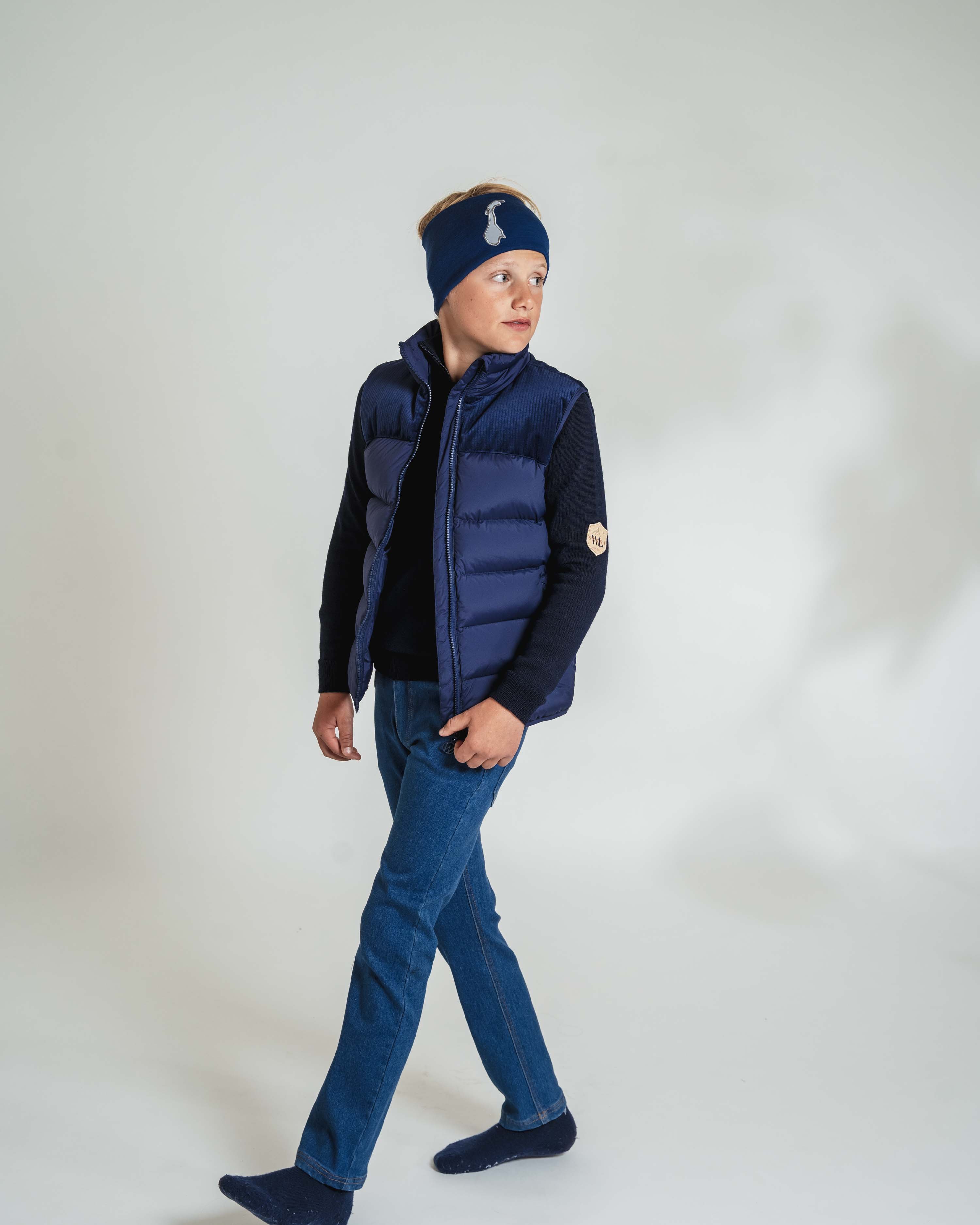 Geilo Kids knitted sweater Blue