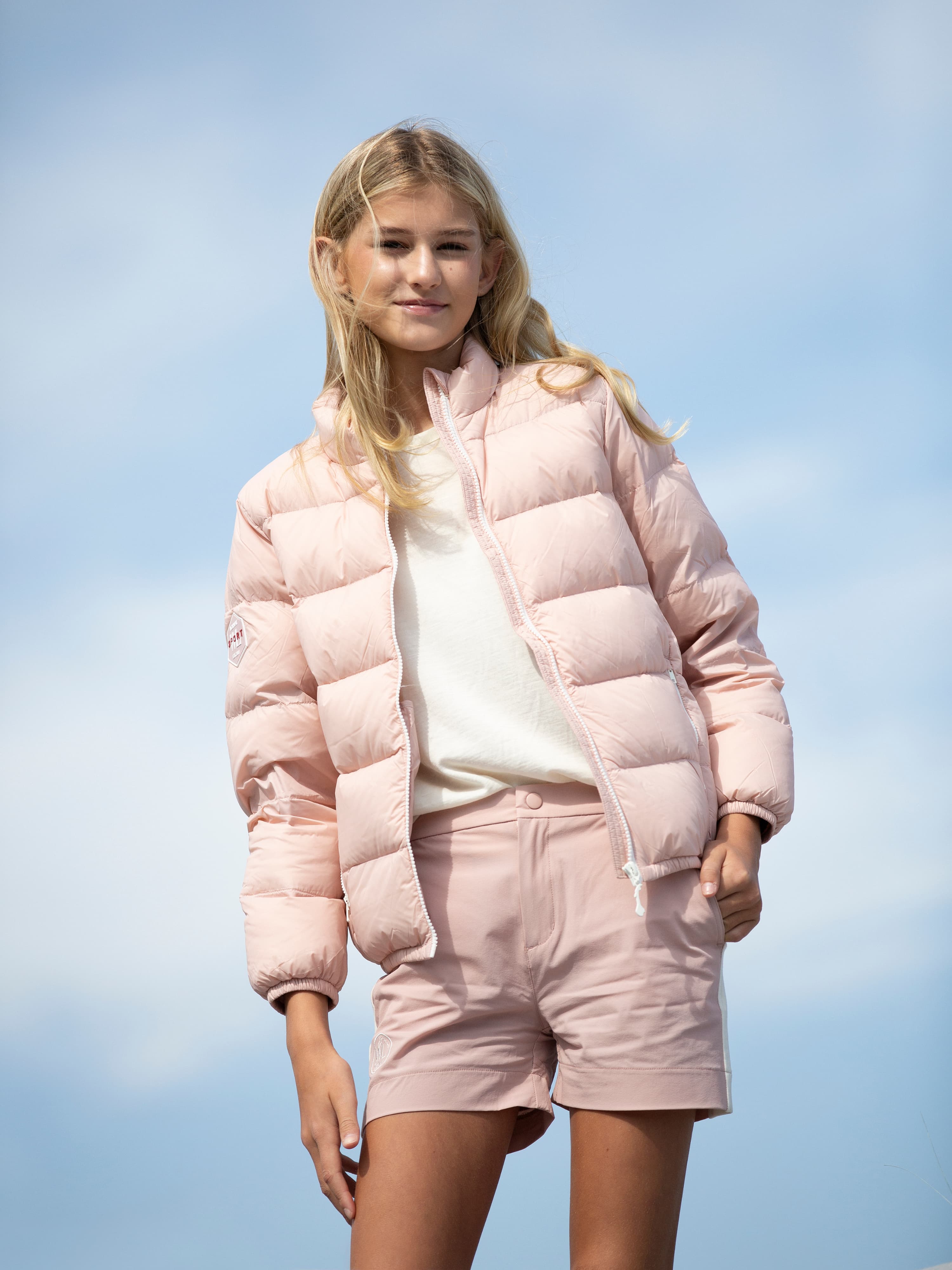 Sandfjellet Kids Shorts   Rose Smoke