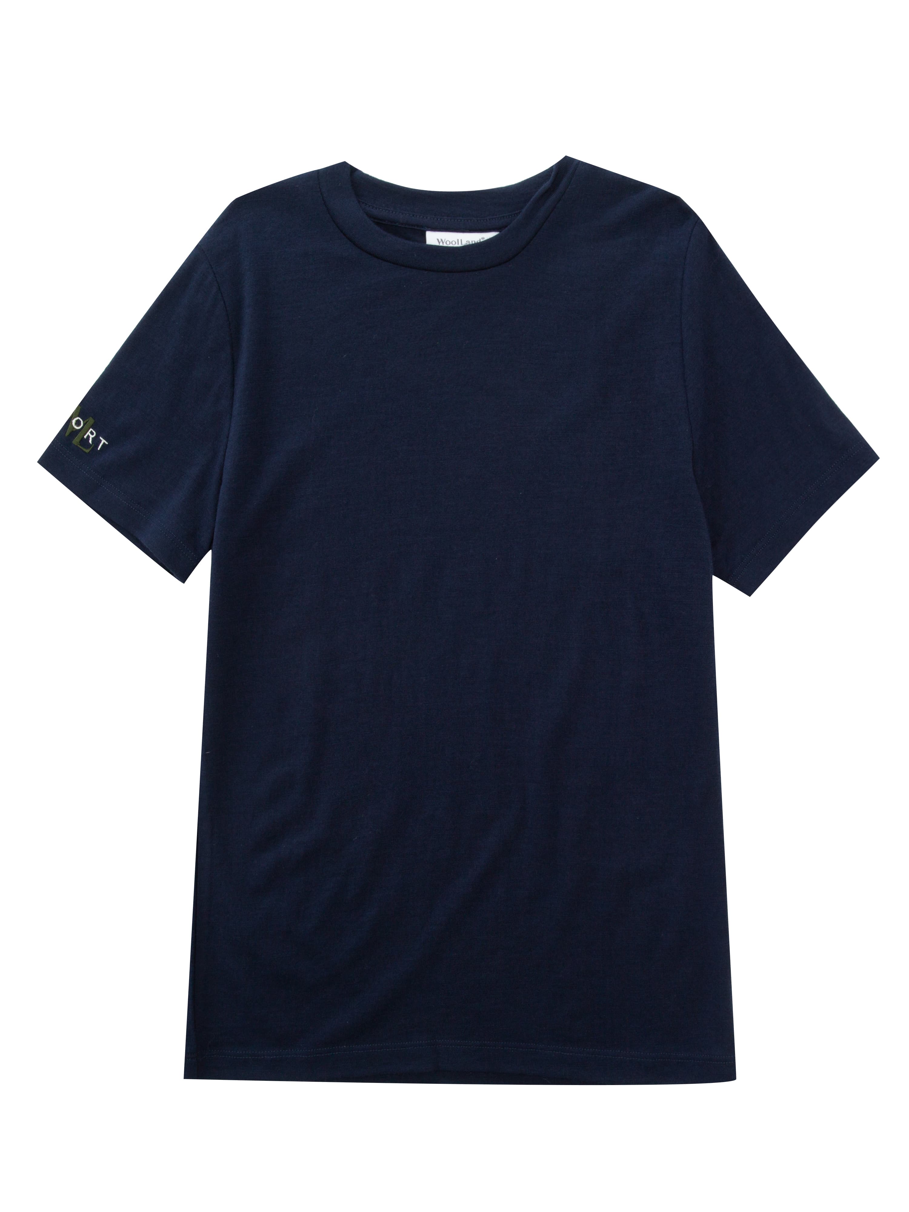 Skorve Kids Merino T-shirt Blue Ink