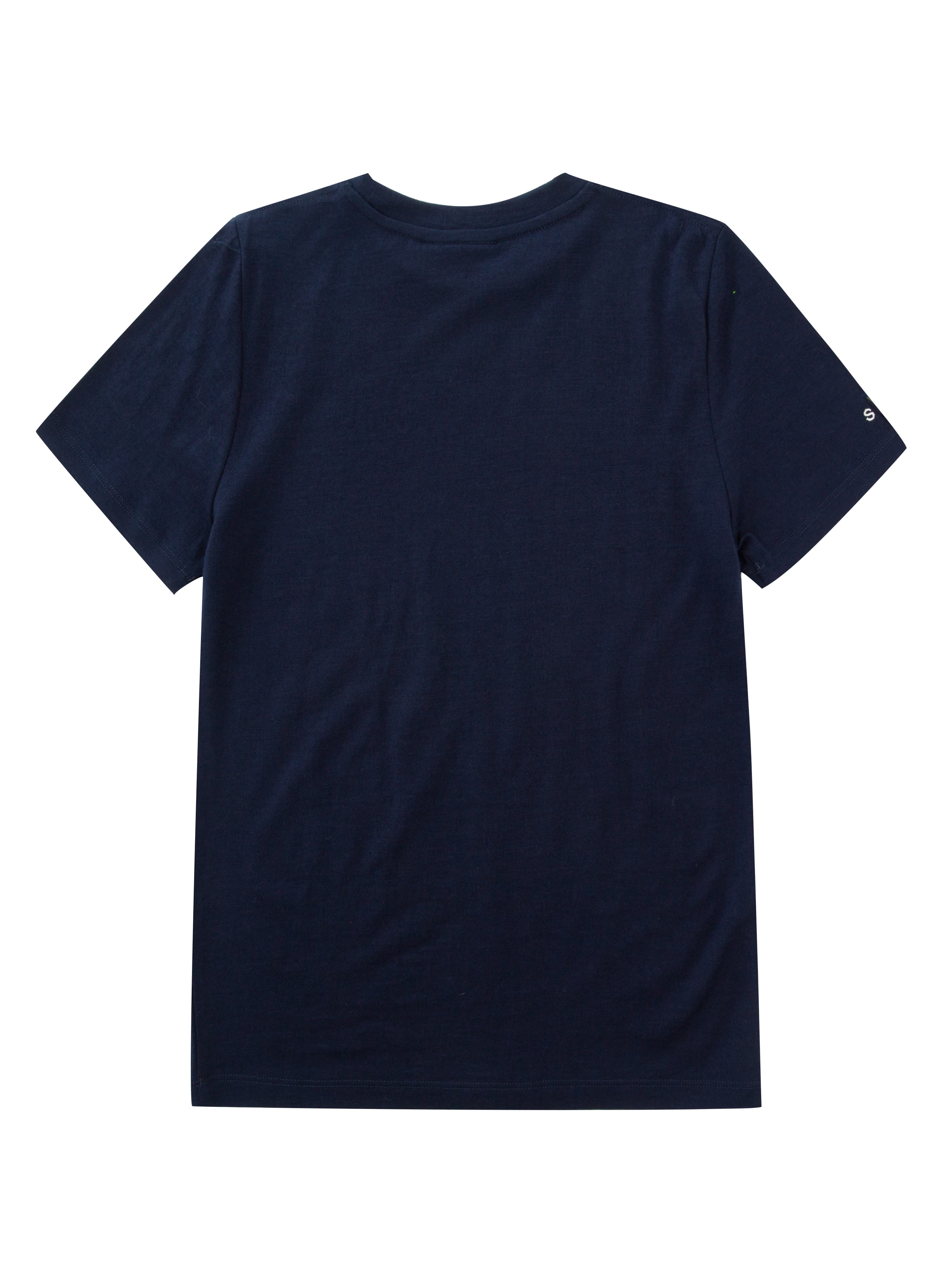Skorve Kids Merino T-shirt Blue Ink