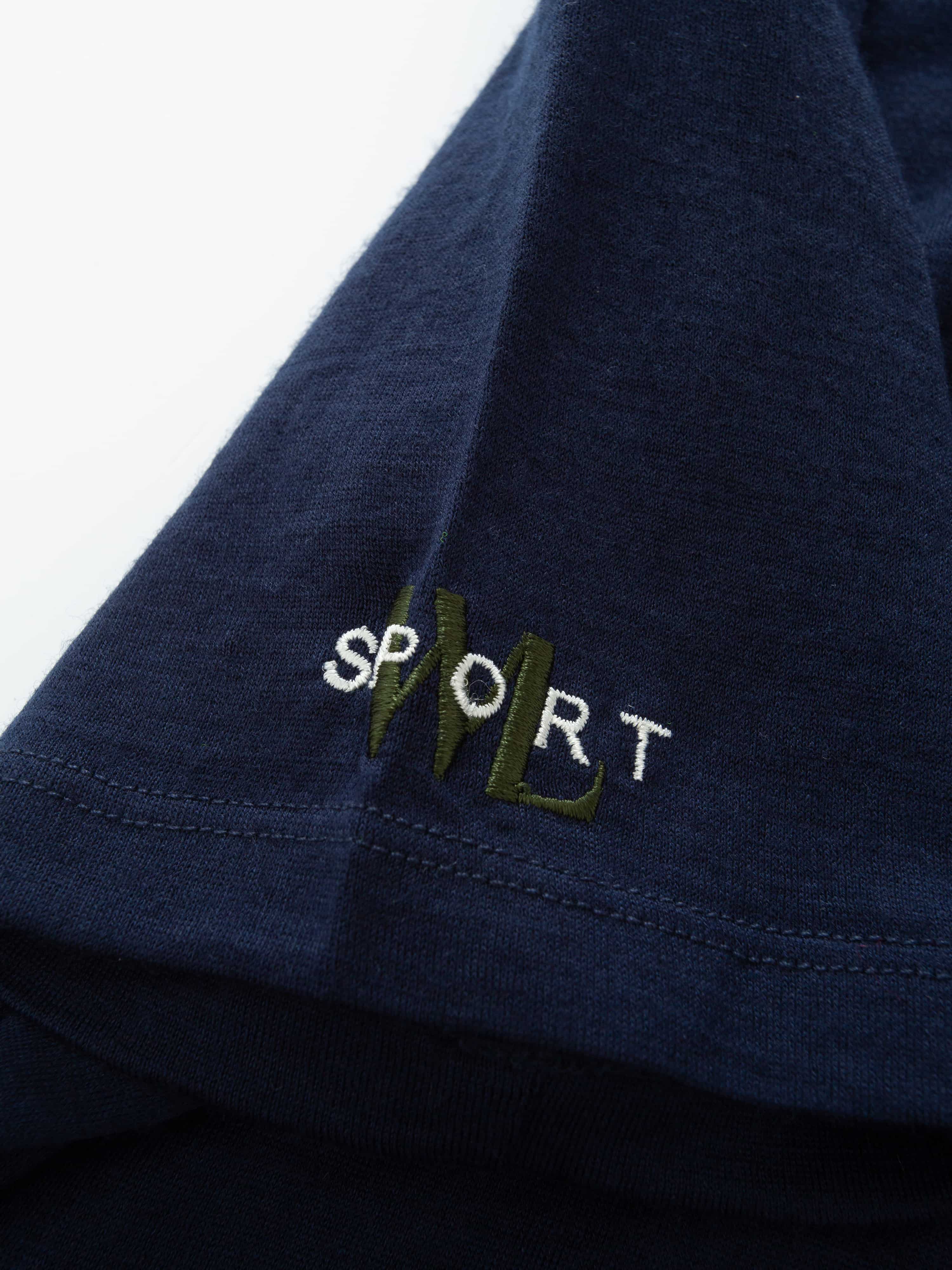 Skorve Kids Merino T-shirt Blue Ink