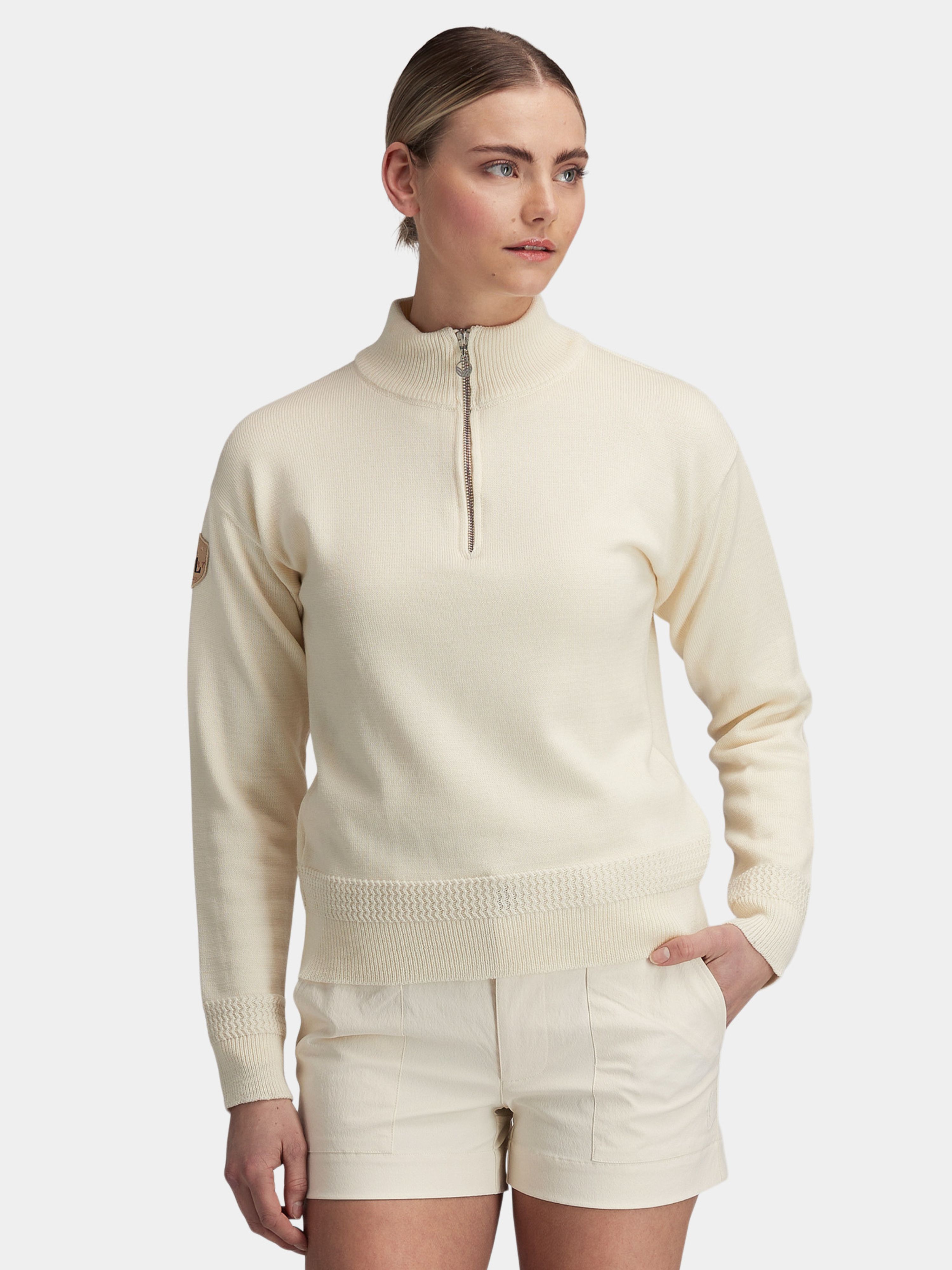 Geilo Explorer knitted Sweater Snow White