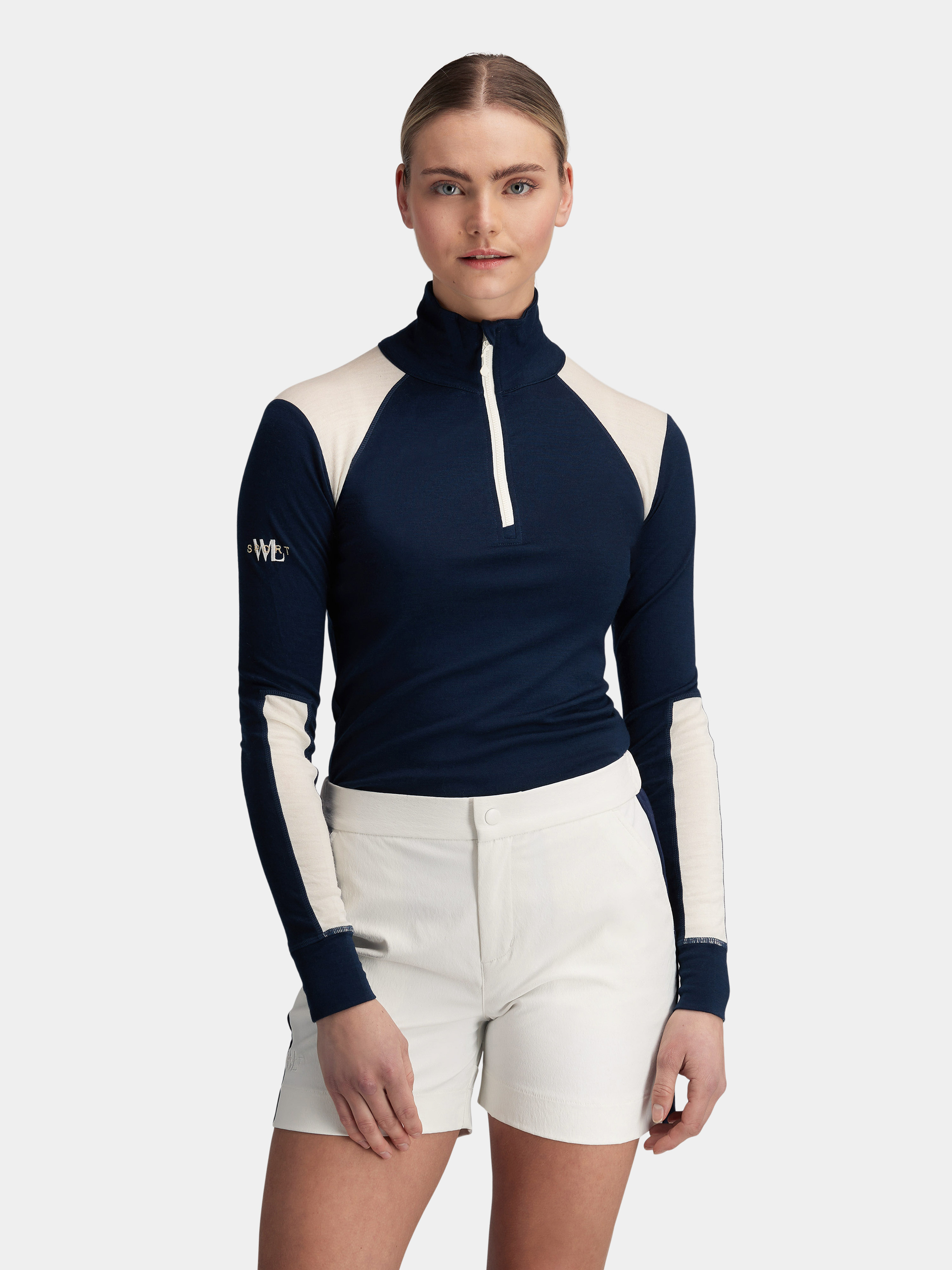 Hilleknuten Long Sleeve Sweater Blue Ink