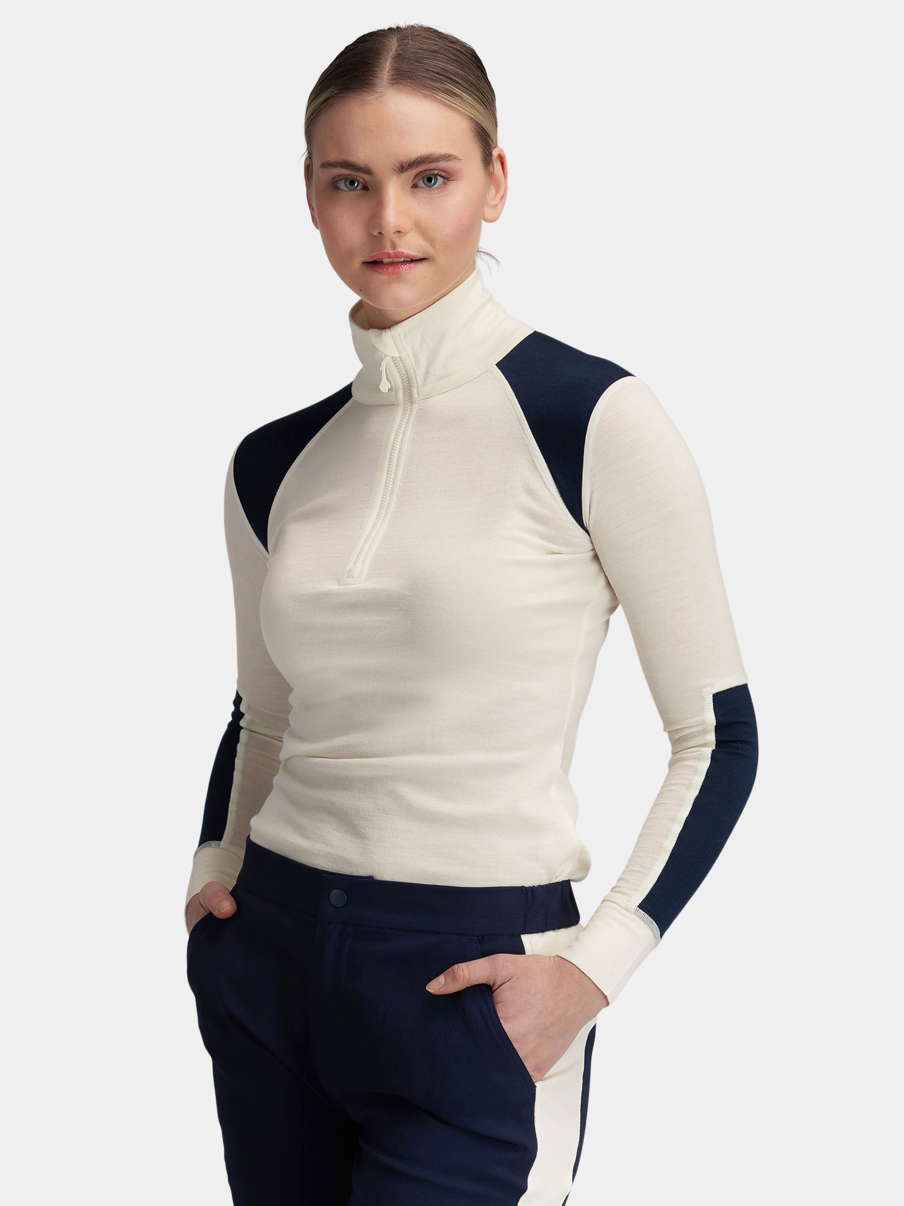 Hilleknuten Long Sleeve Sweater Snow White