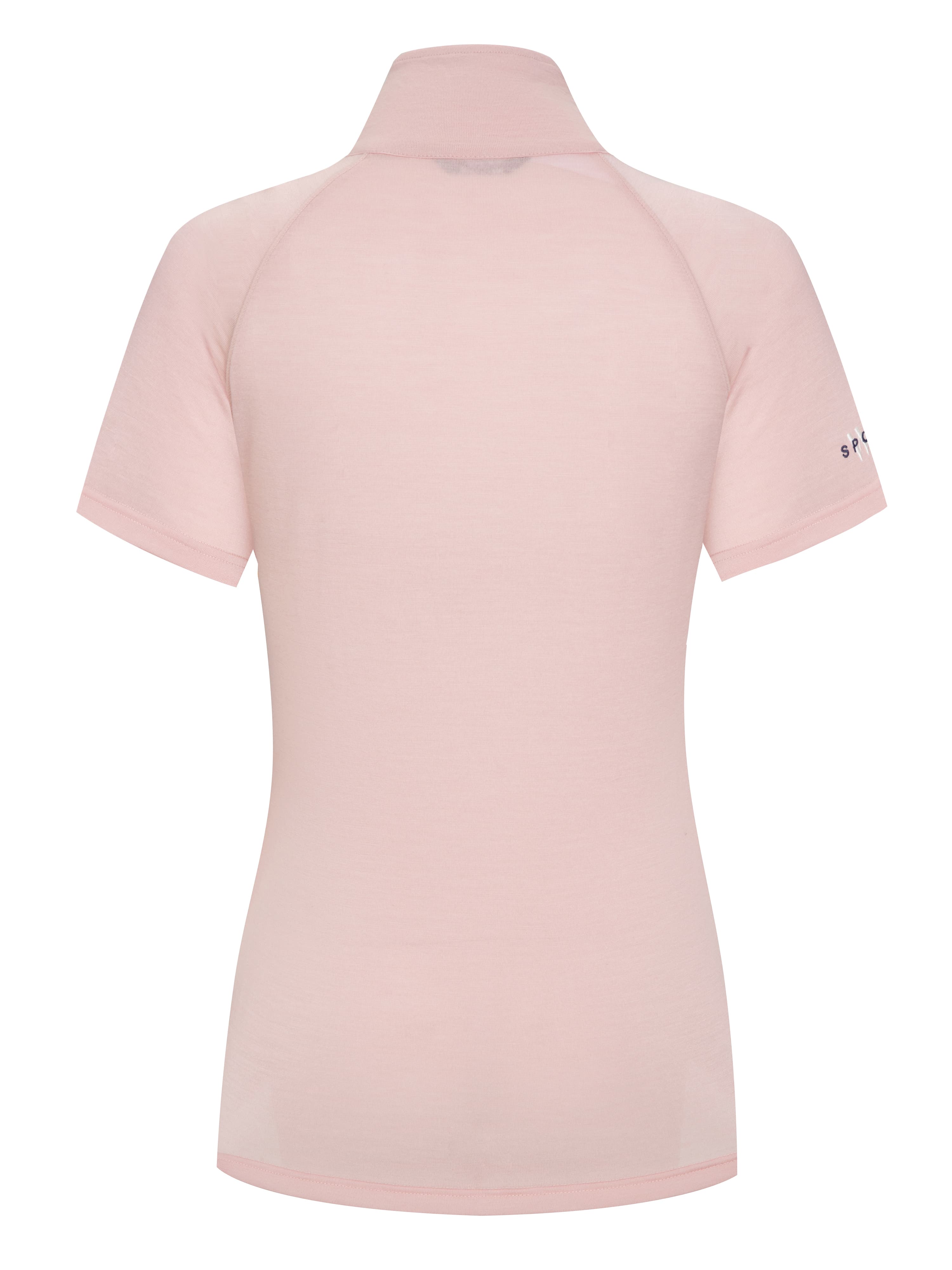 Hilleknuten Short Sleeve Top Rose Smoke