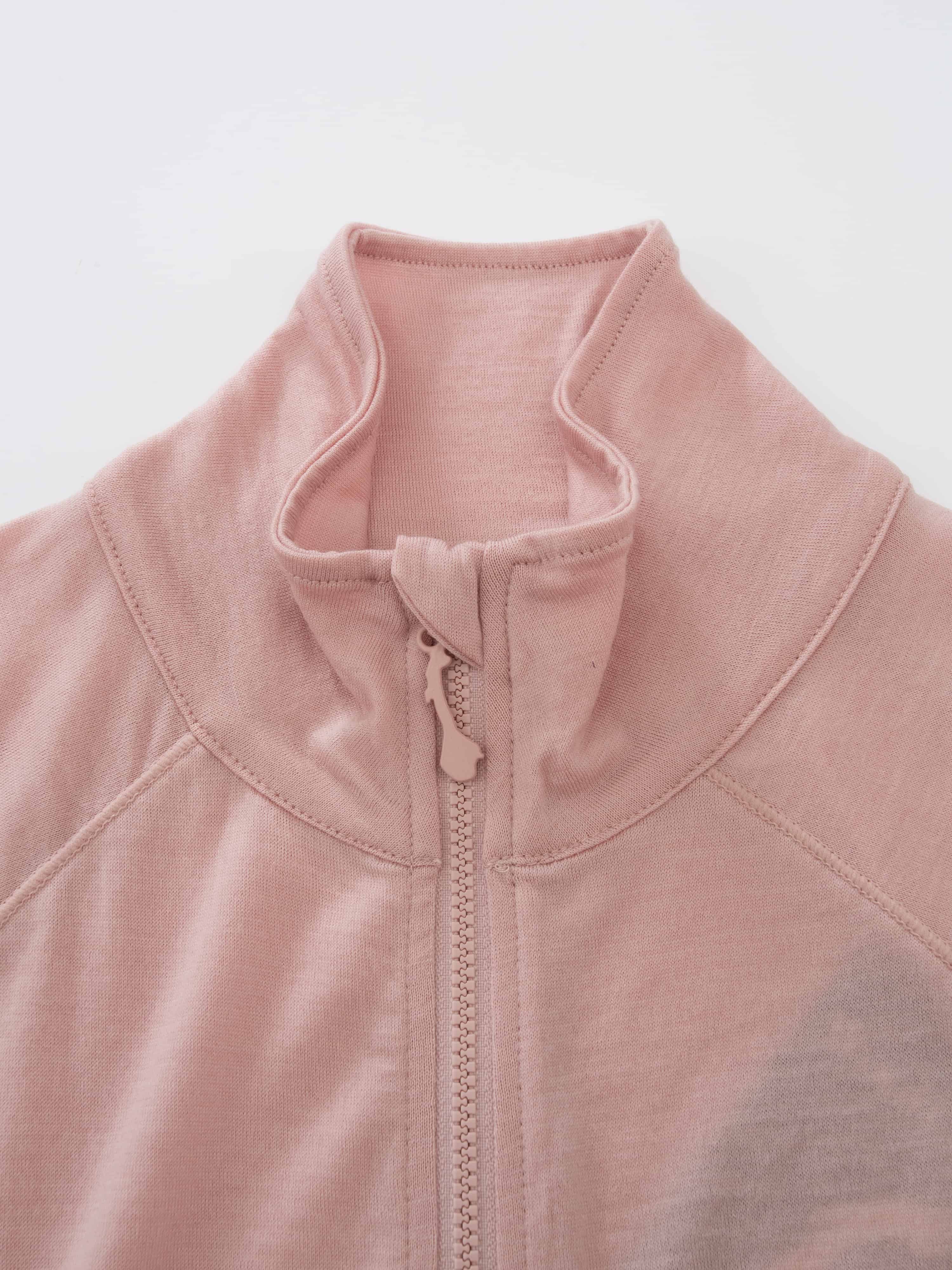 Hilleknuten Short Sleeve Top Rose Smoke