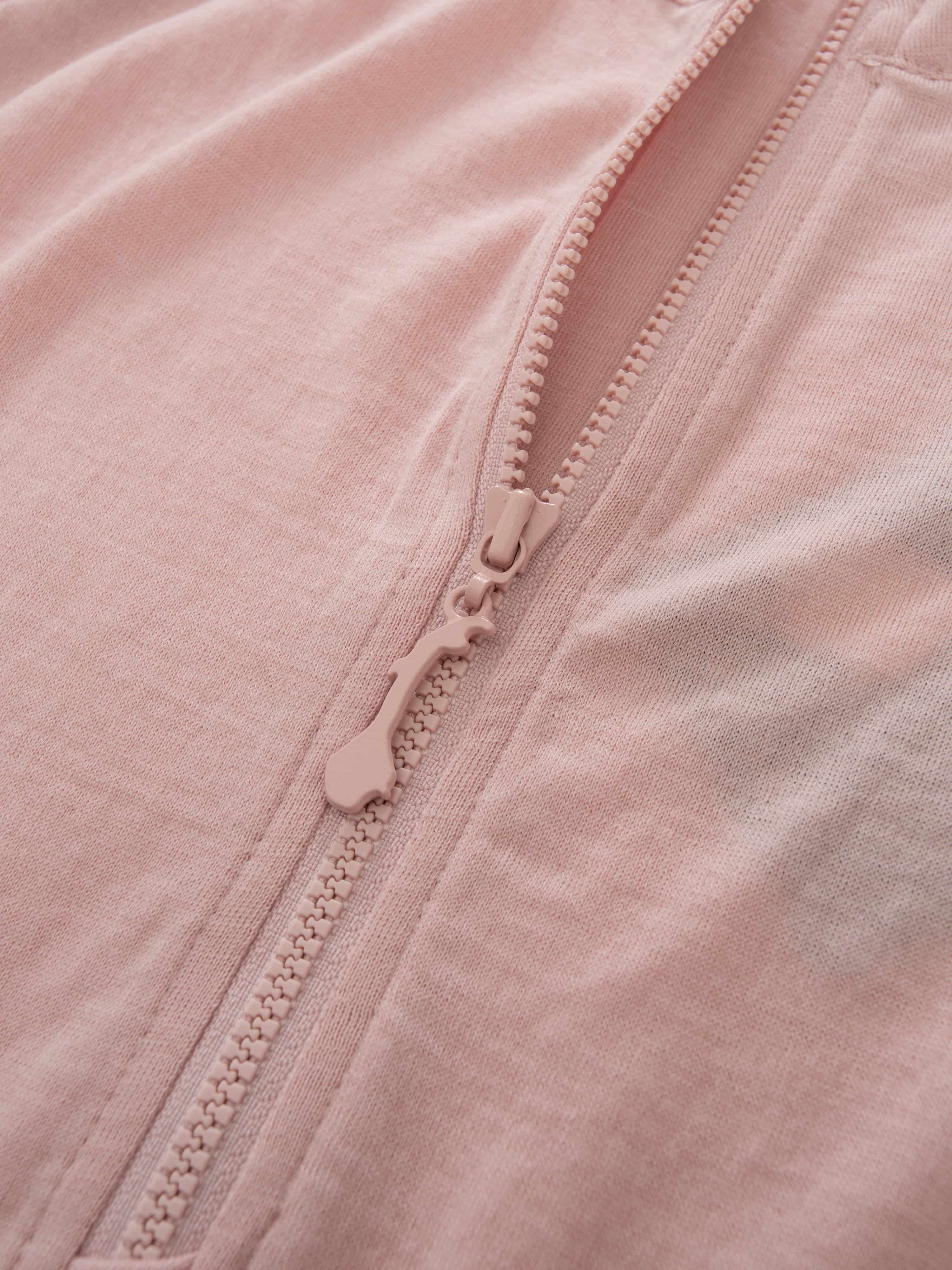 Hilleknuten Short Sleeve Top Rose Smoke