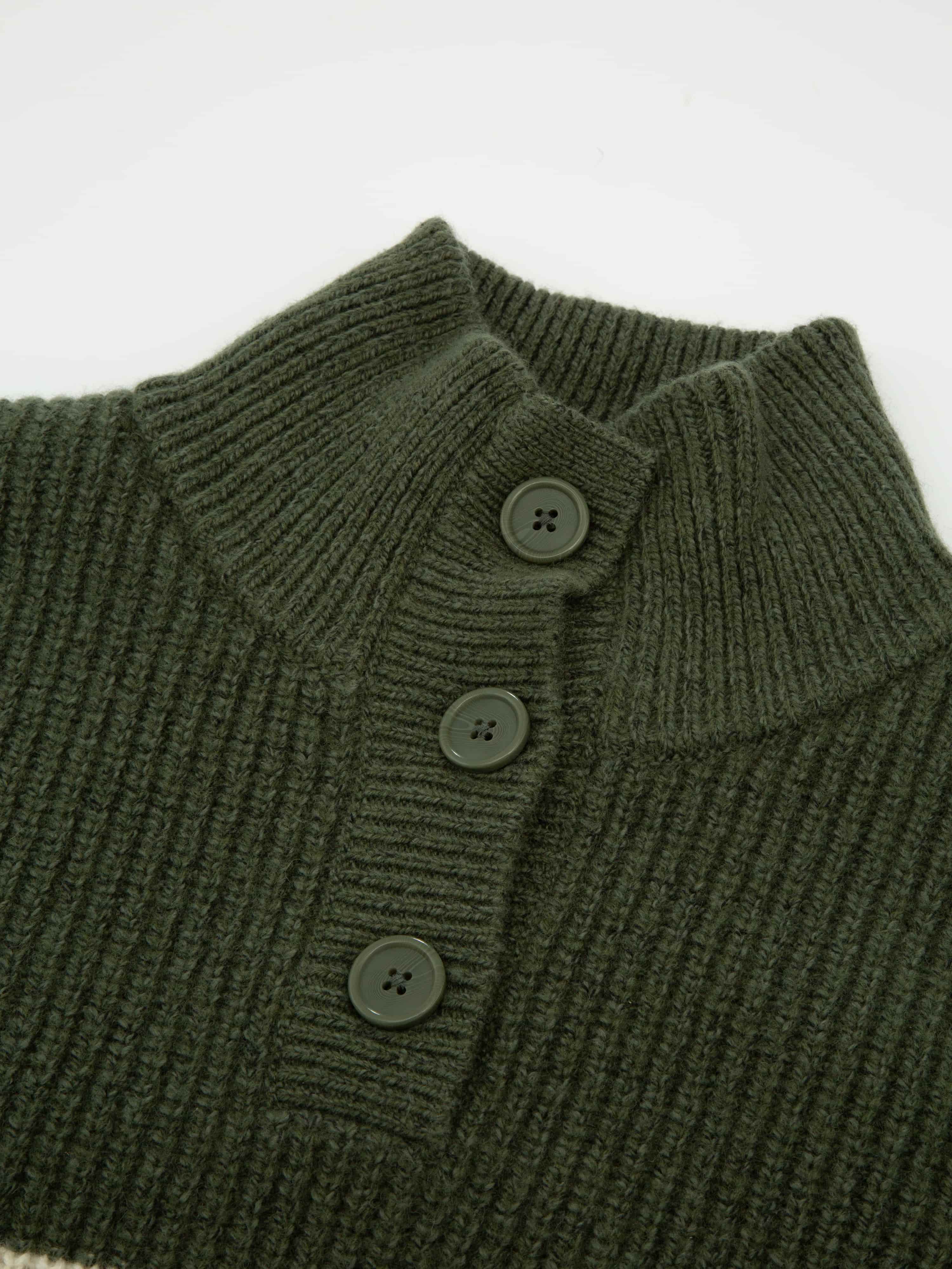 Lomseggen Knitted Sweater Thyme