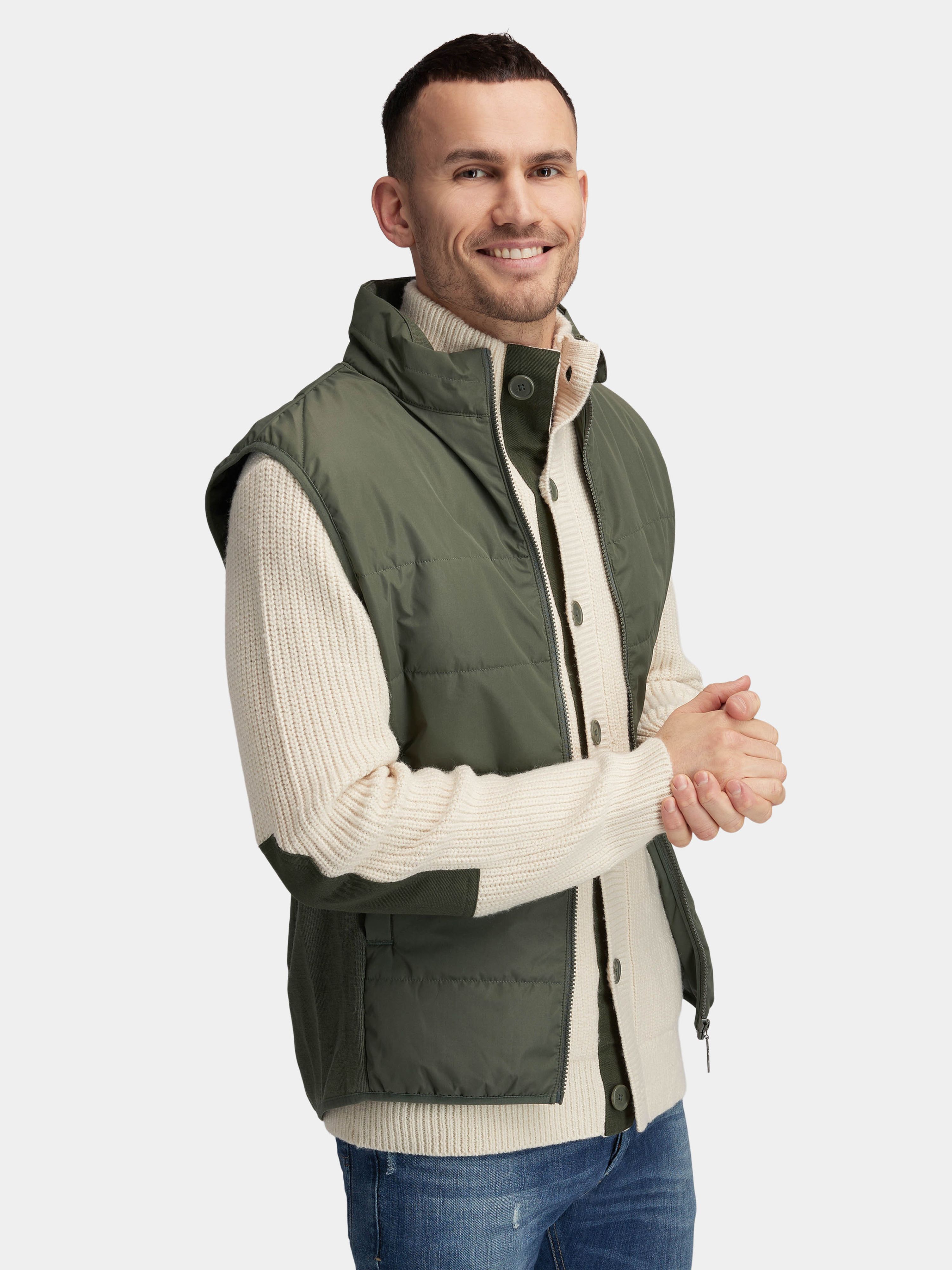 Lomseggen Knitted Jacket White Swan