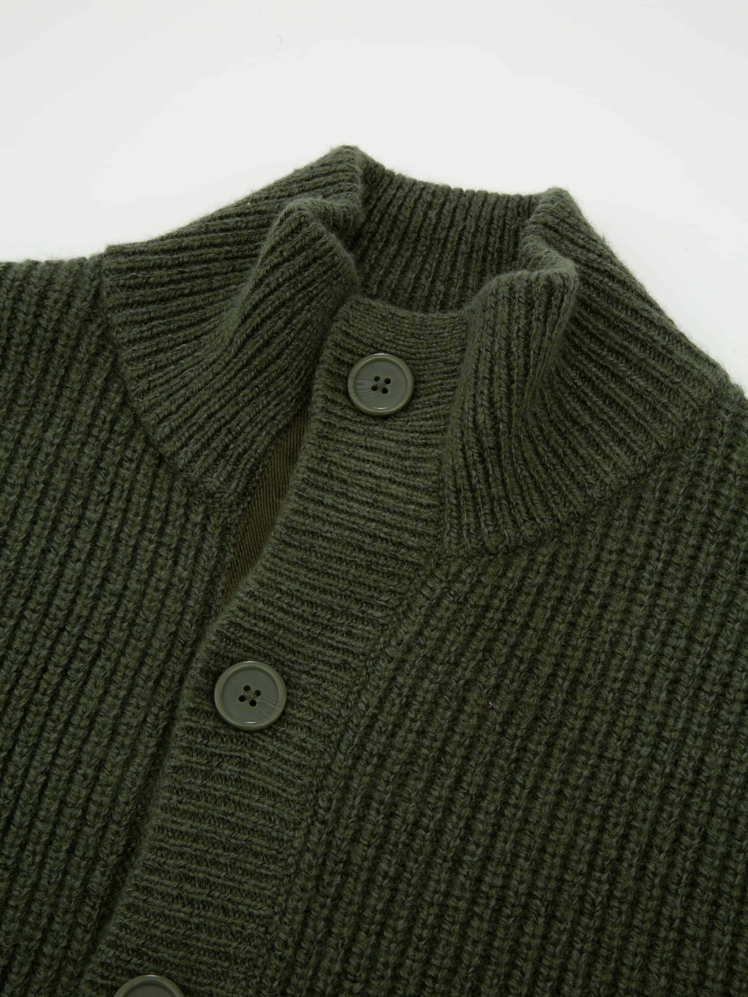 Lomseggen Knitted Jacket Thyme