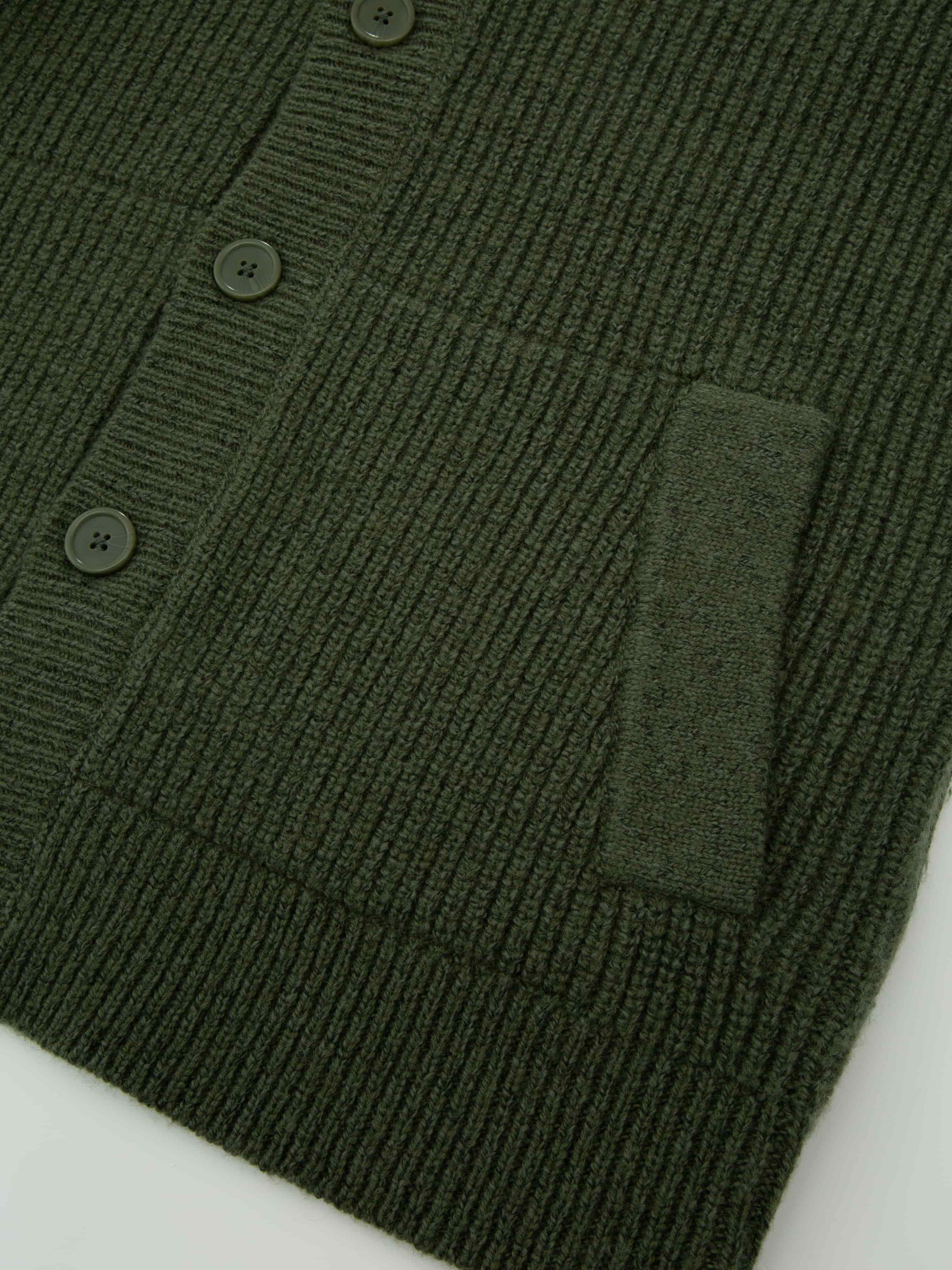 Lomseggen Knitted Jacket Thyme