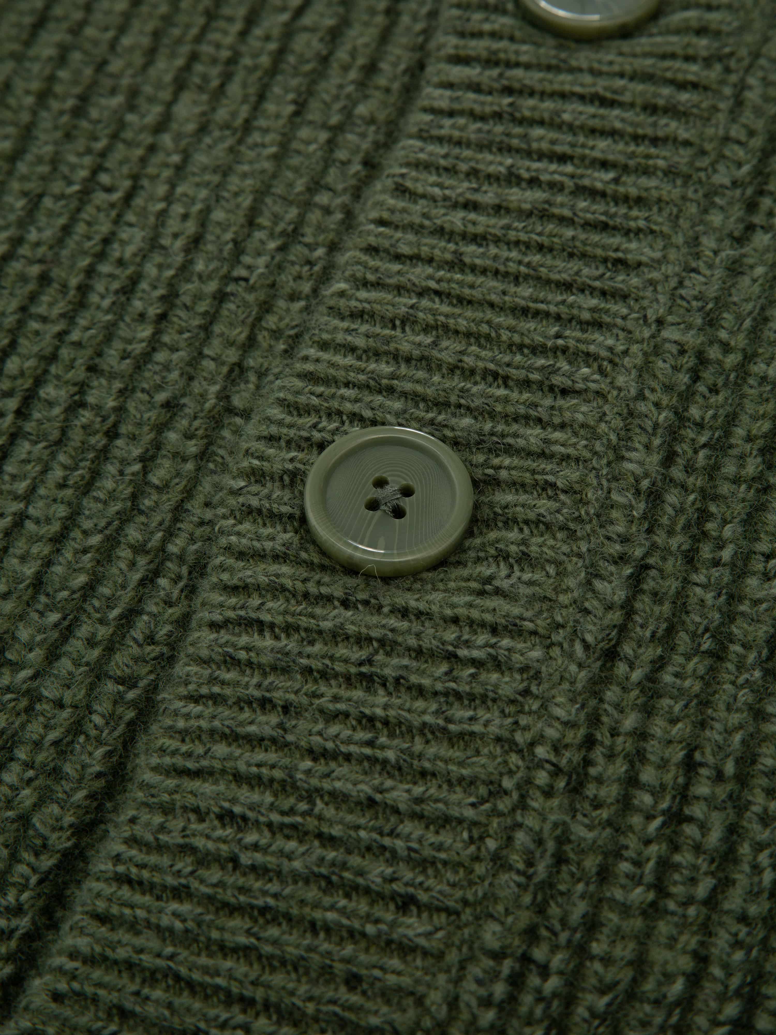 Lomseggen Knitted Jacket Thyme