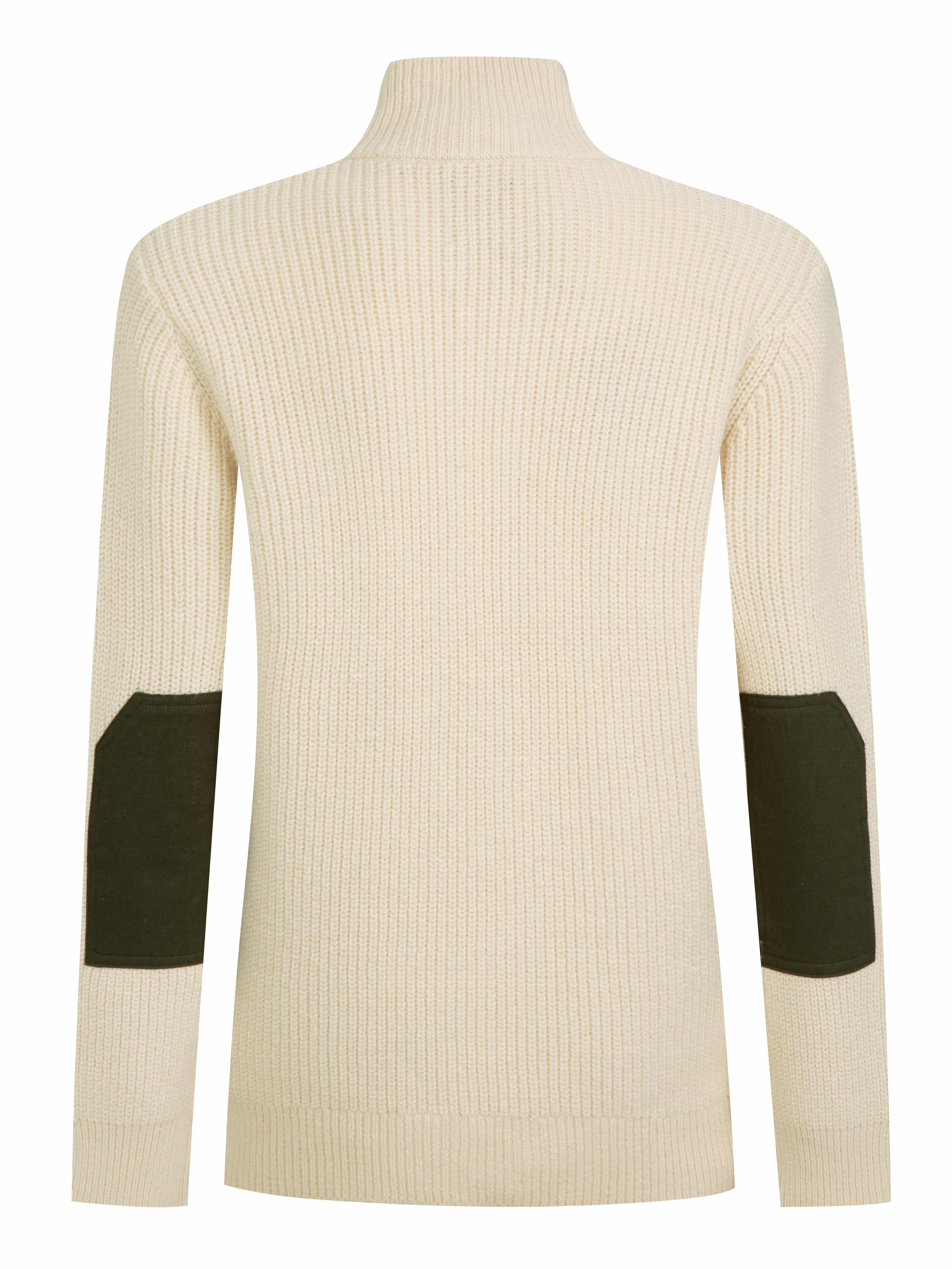 Lomseggen Knitted Jacket White Swan