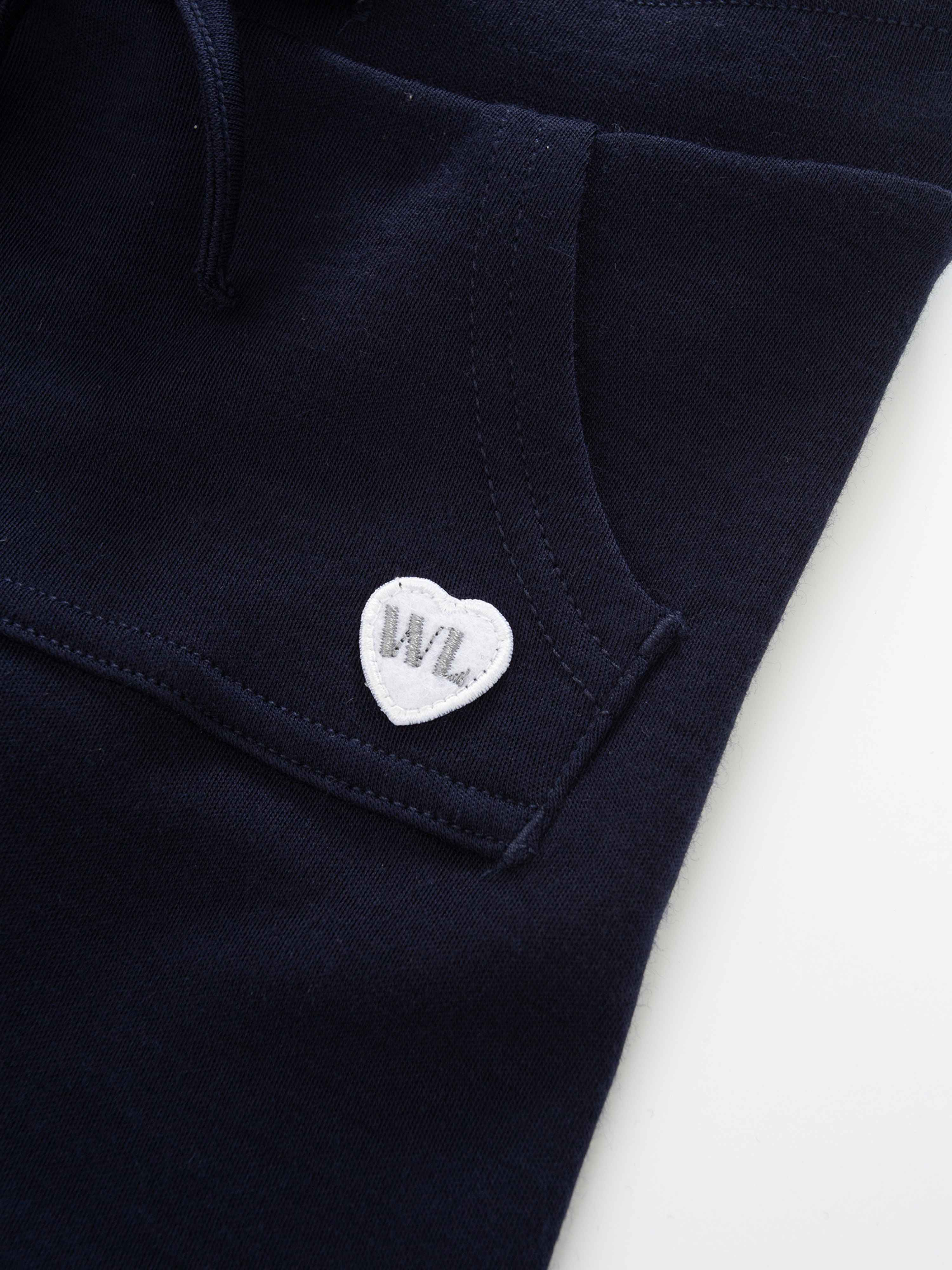 Bergen baby girl pants Blue Ink