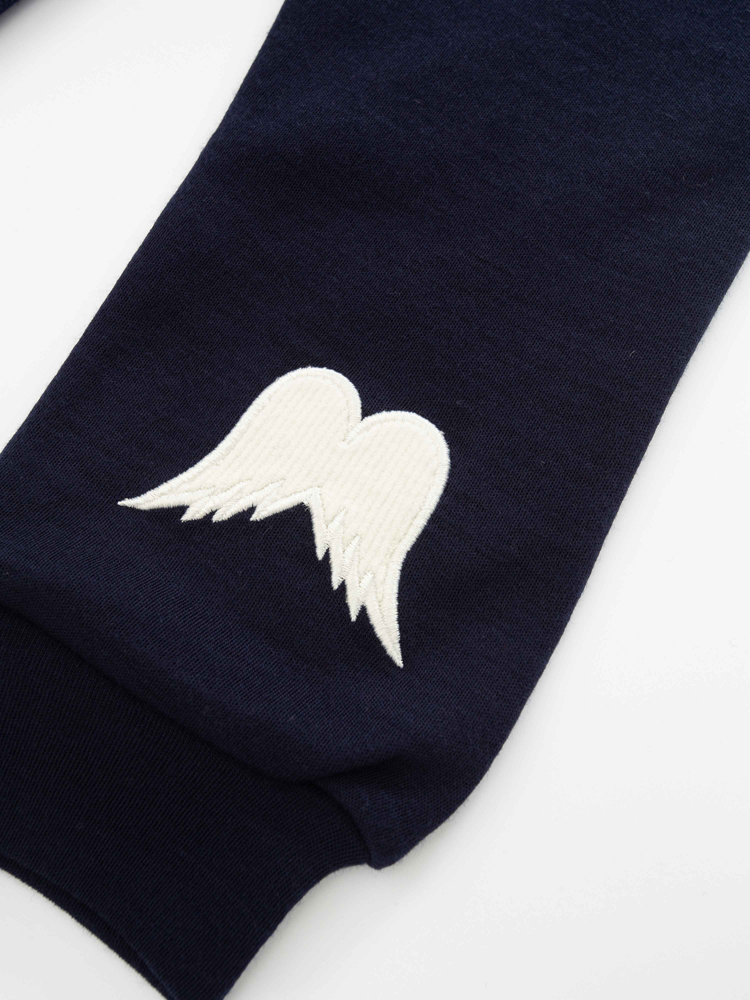 Bergen baby girl pants Blue Ink