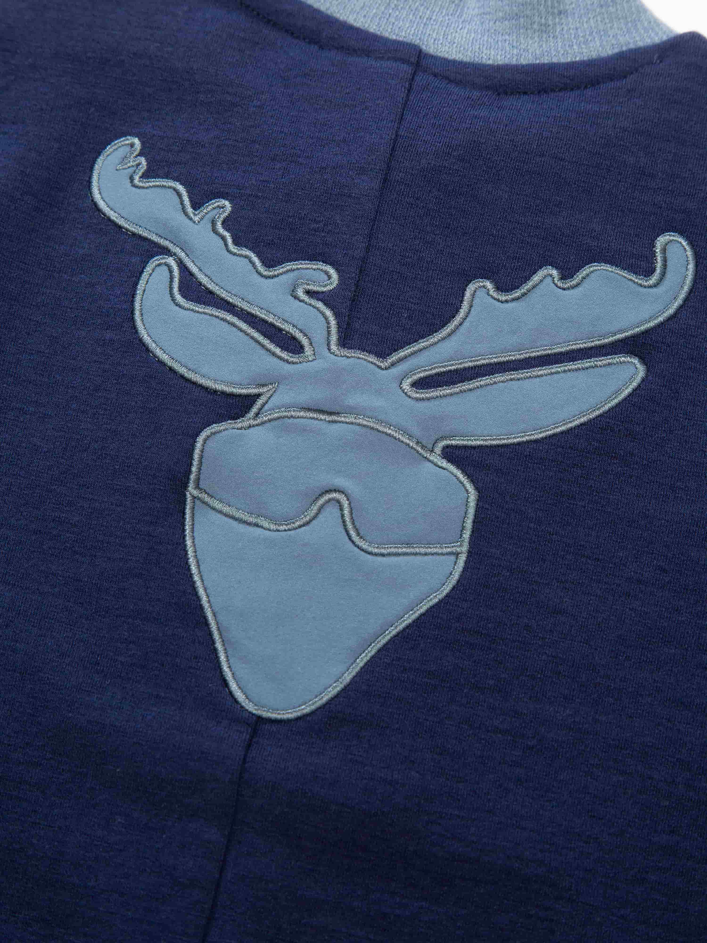 Bergen Wool Overall  Blue Ink