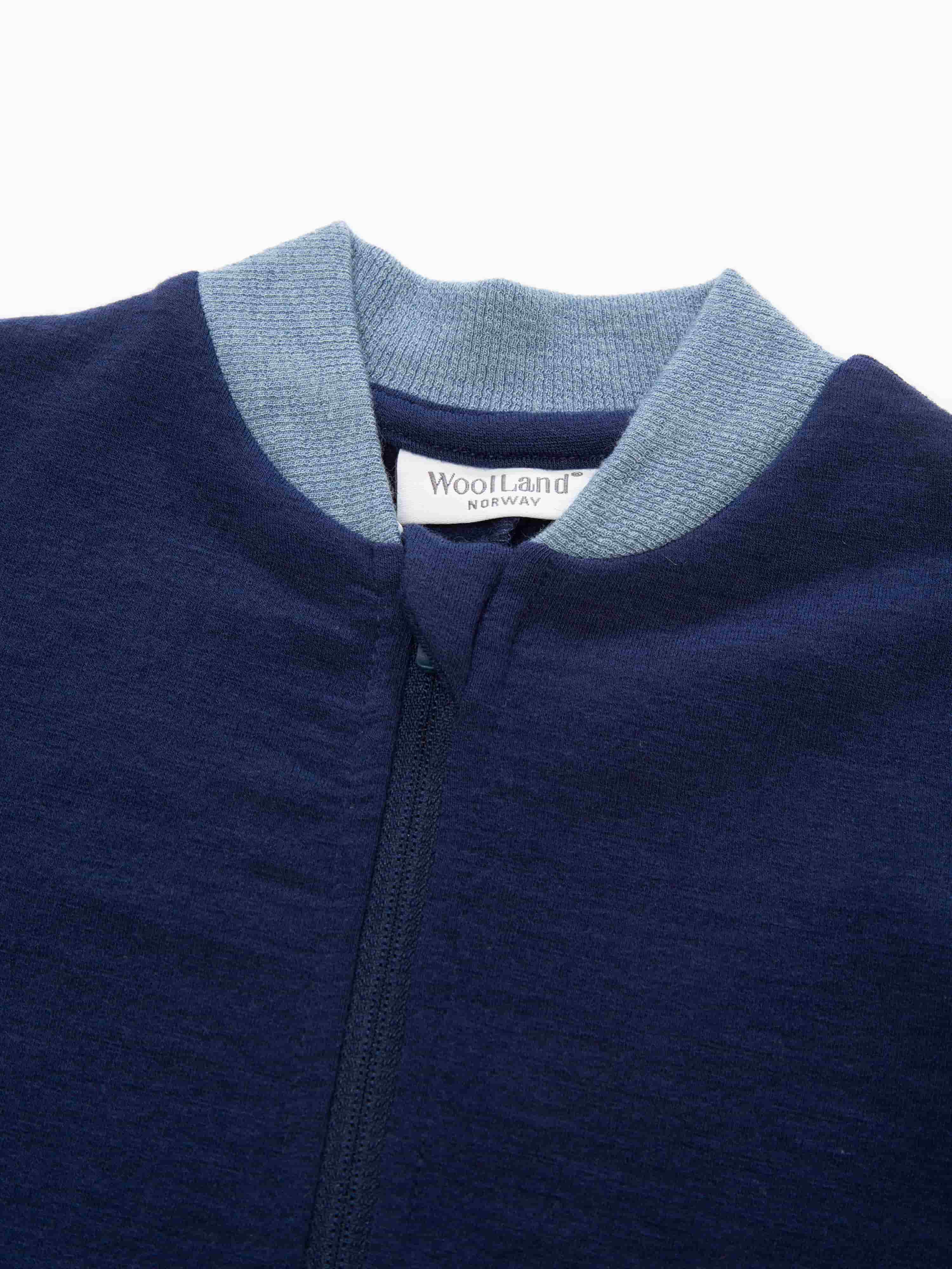 Bergen Wool Overall  Blue Ink