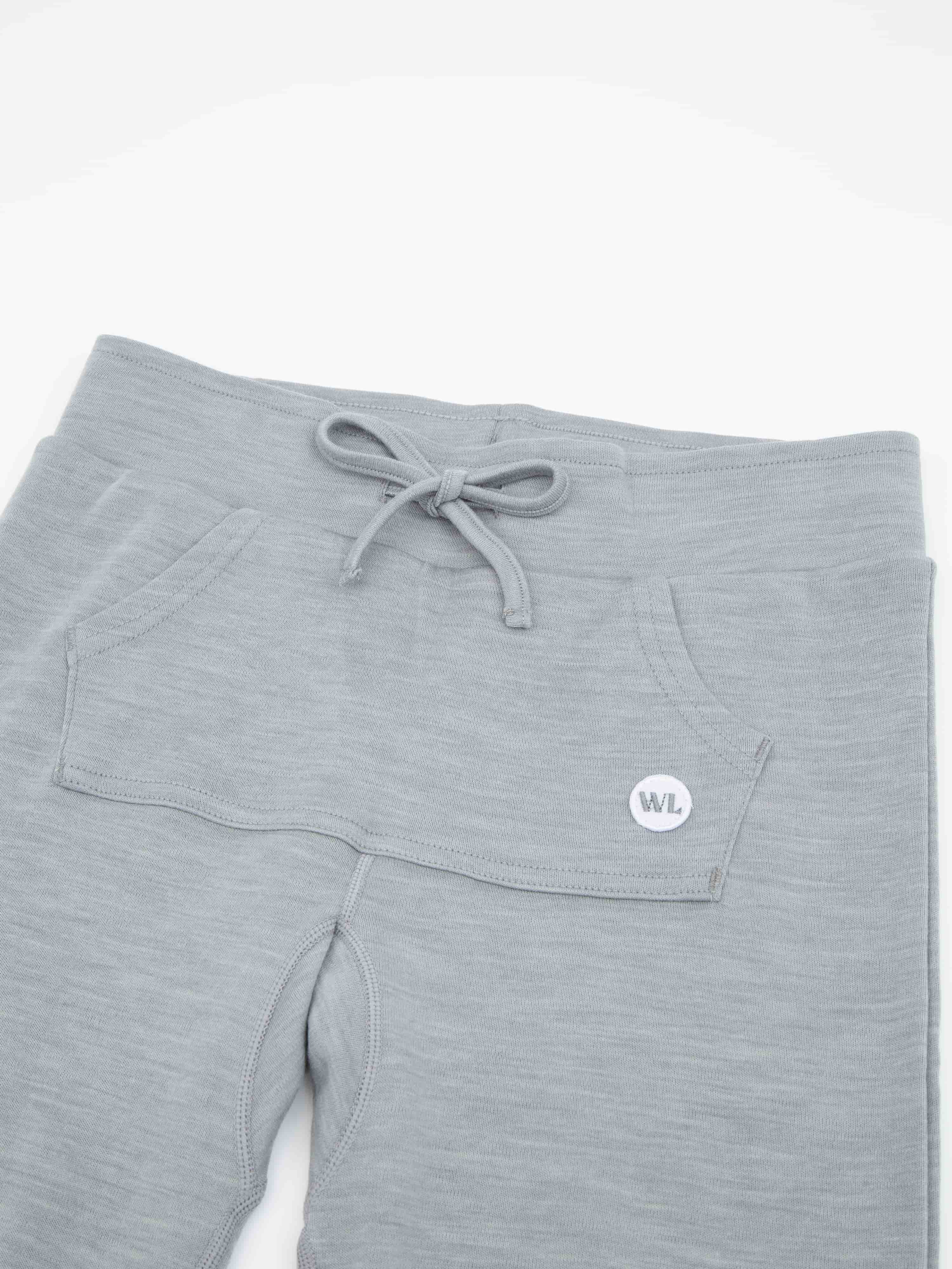 Bergen Merino Pants Grey Melange