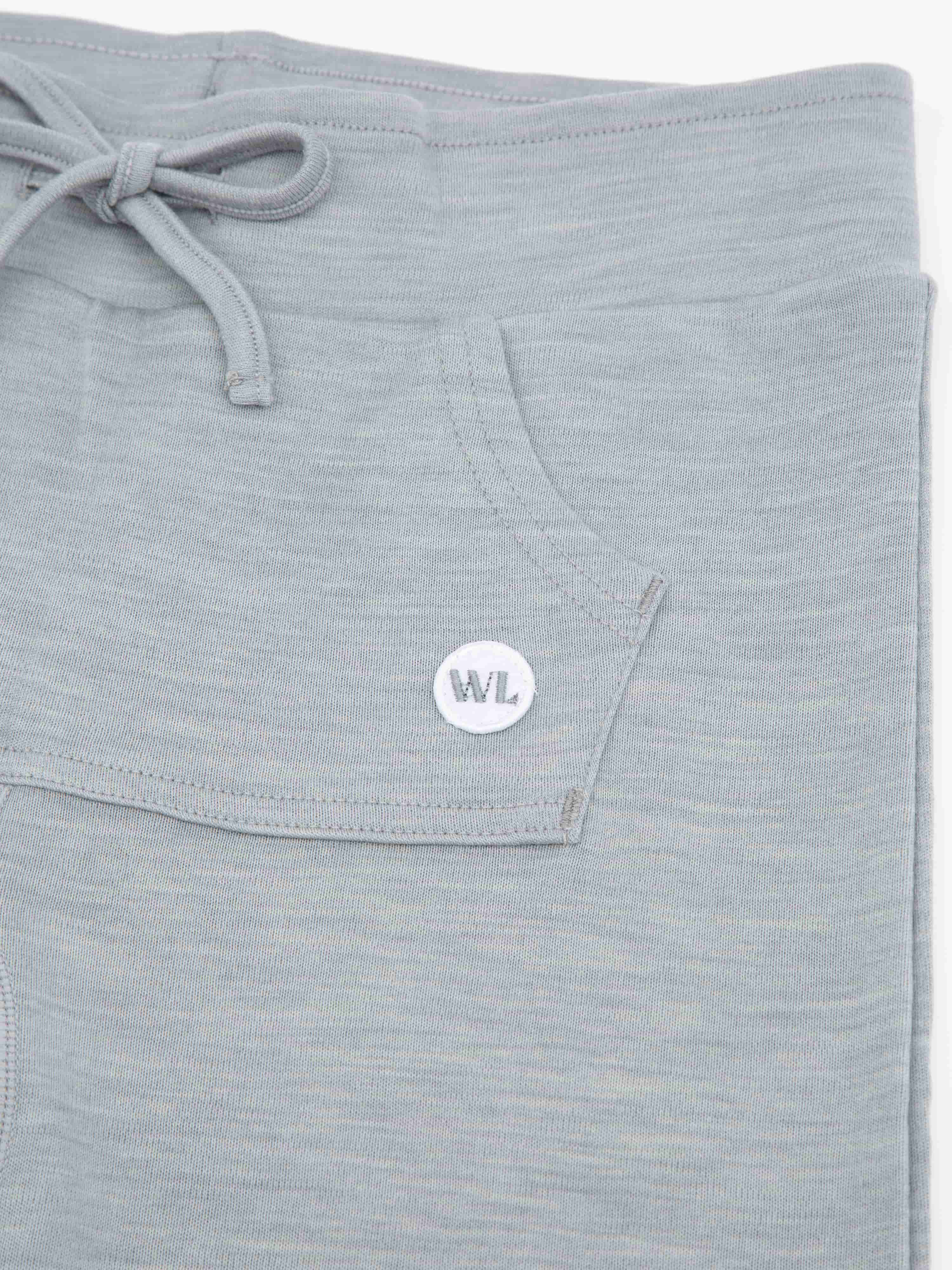 Bergen Merino Pants Grey Melange