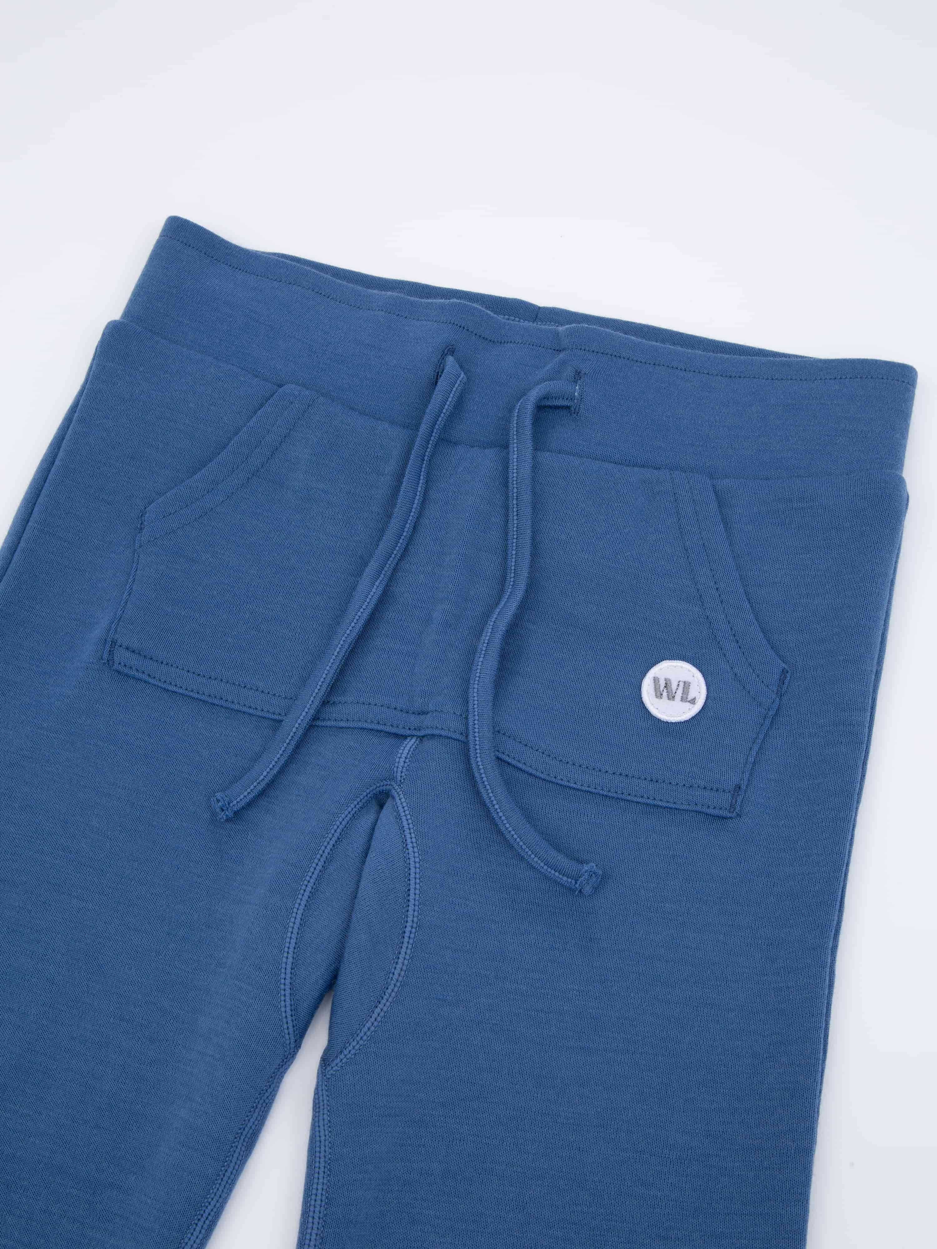 Bergen Merino Pants Blue