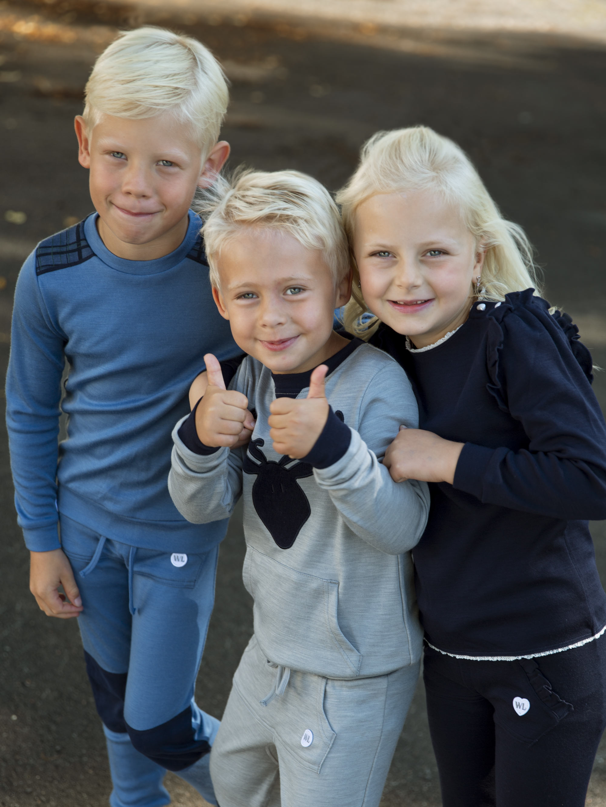 Bergen Merino Pants Grey Melange