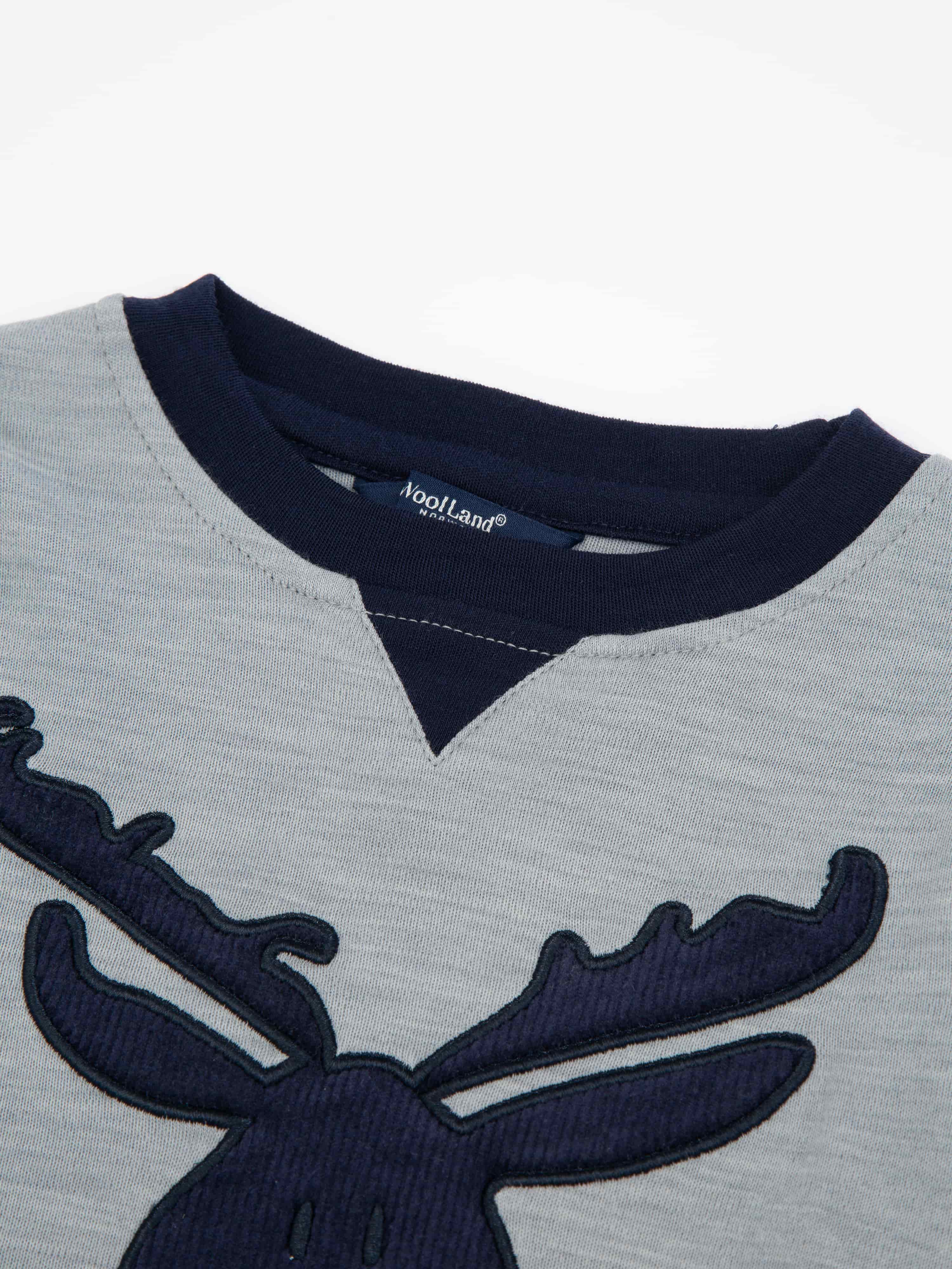 Bergen Merino Top Grey Melange