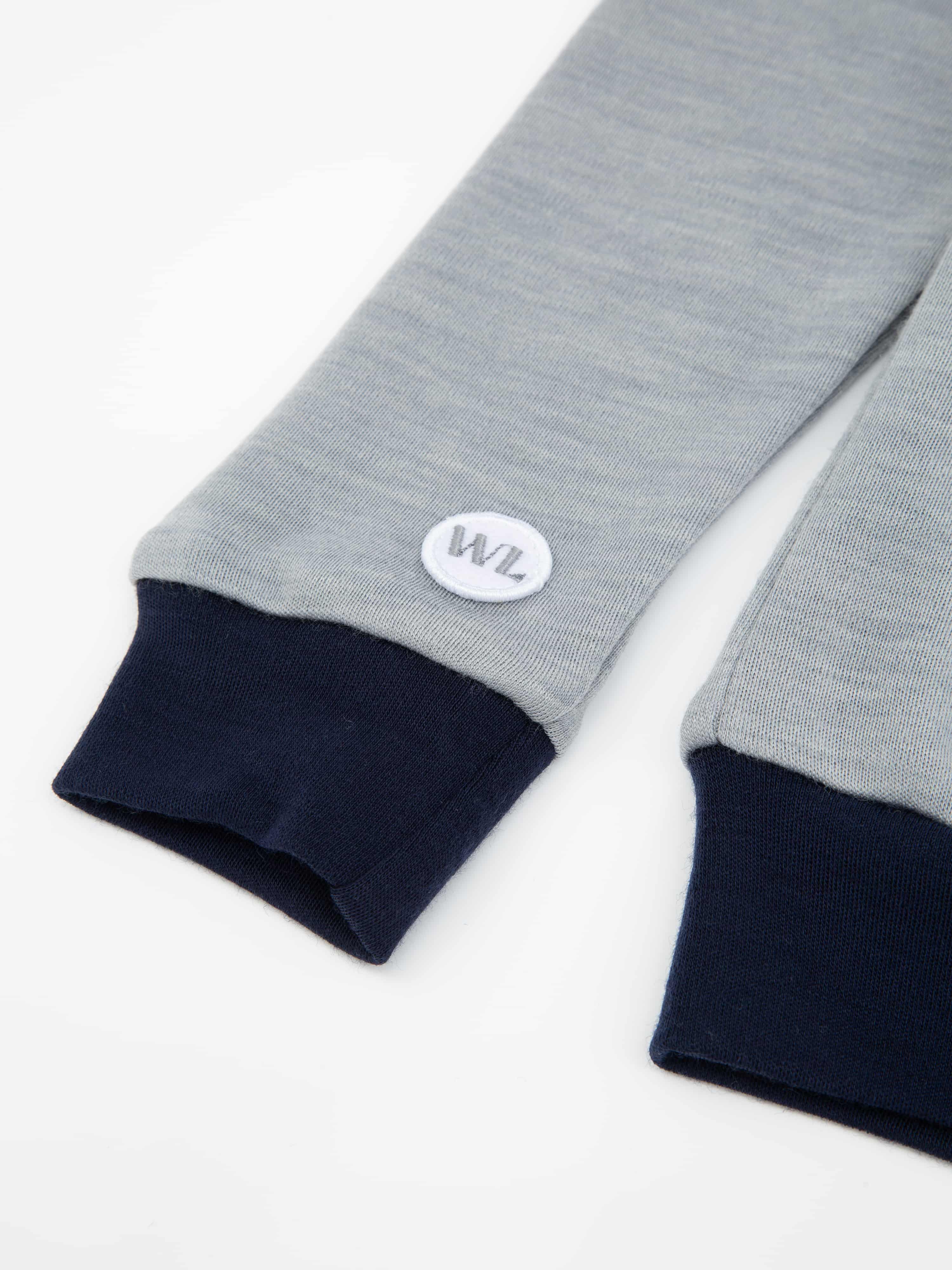 Bergen Merino Top Grey Melange