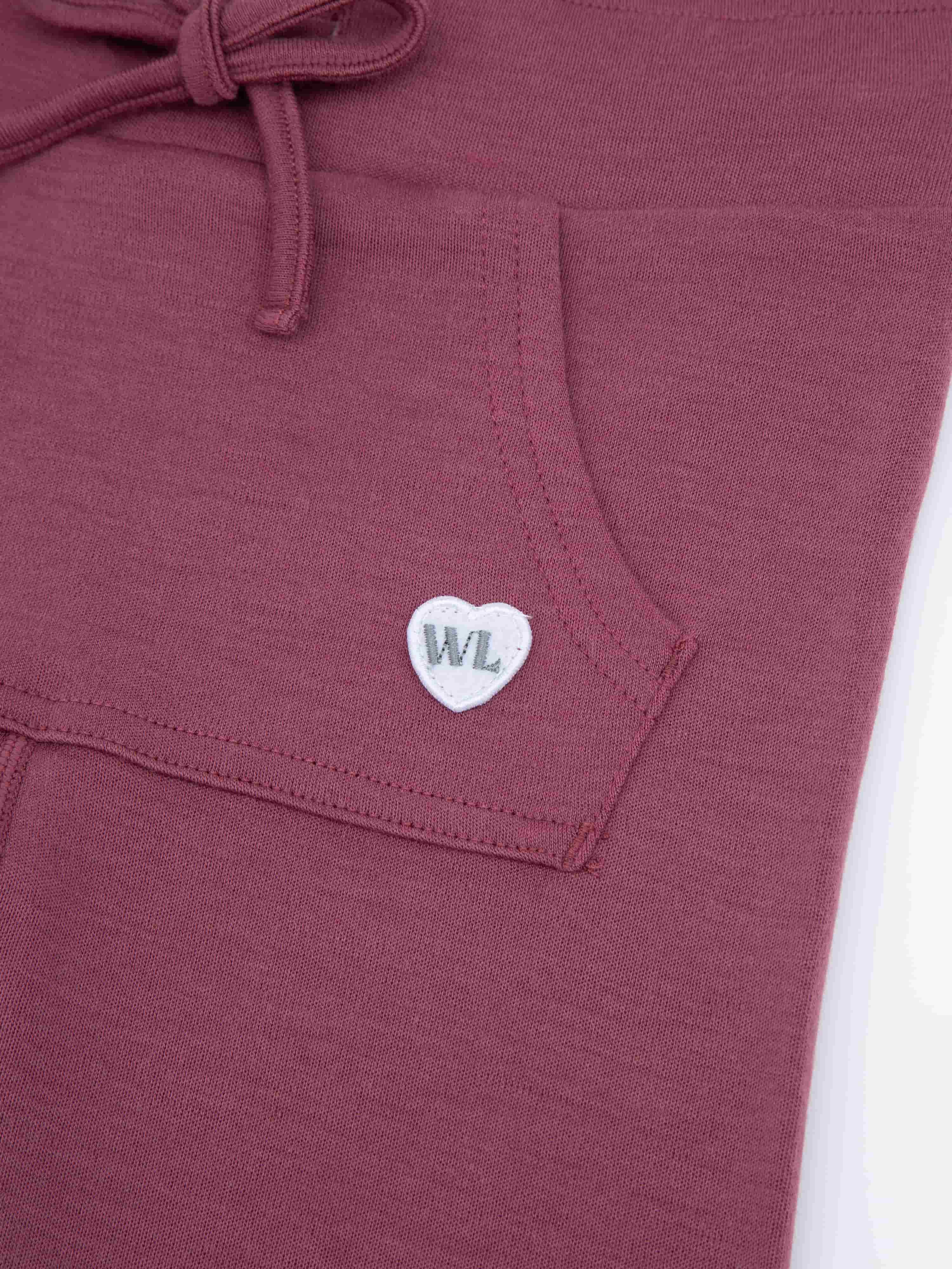 Bergen Merino Pants Dark Blush